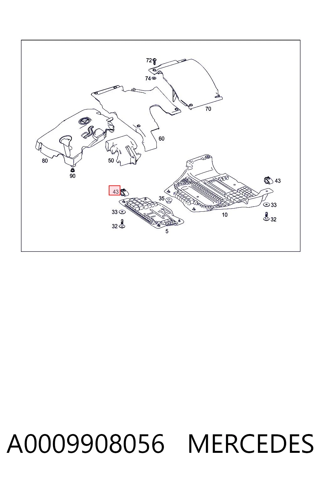 A0009908056 Mercedes