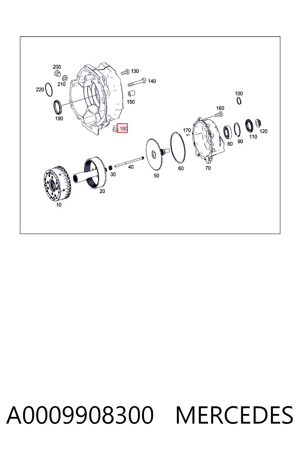 A0009908300 Mercedes