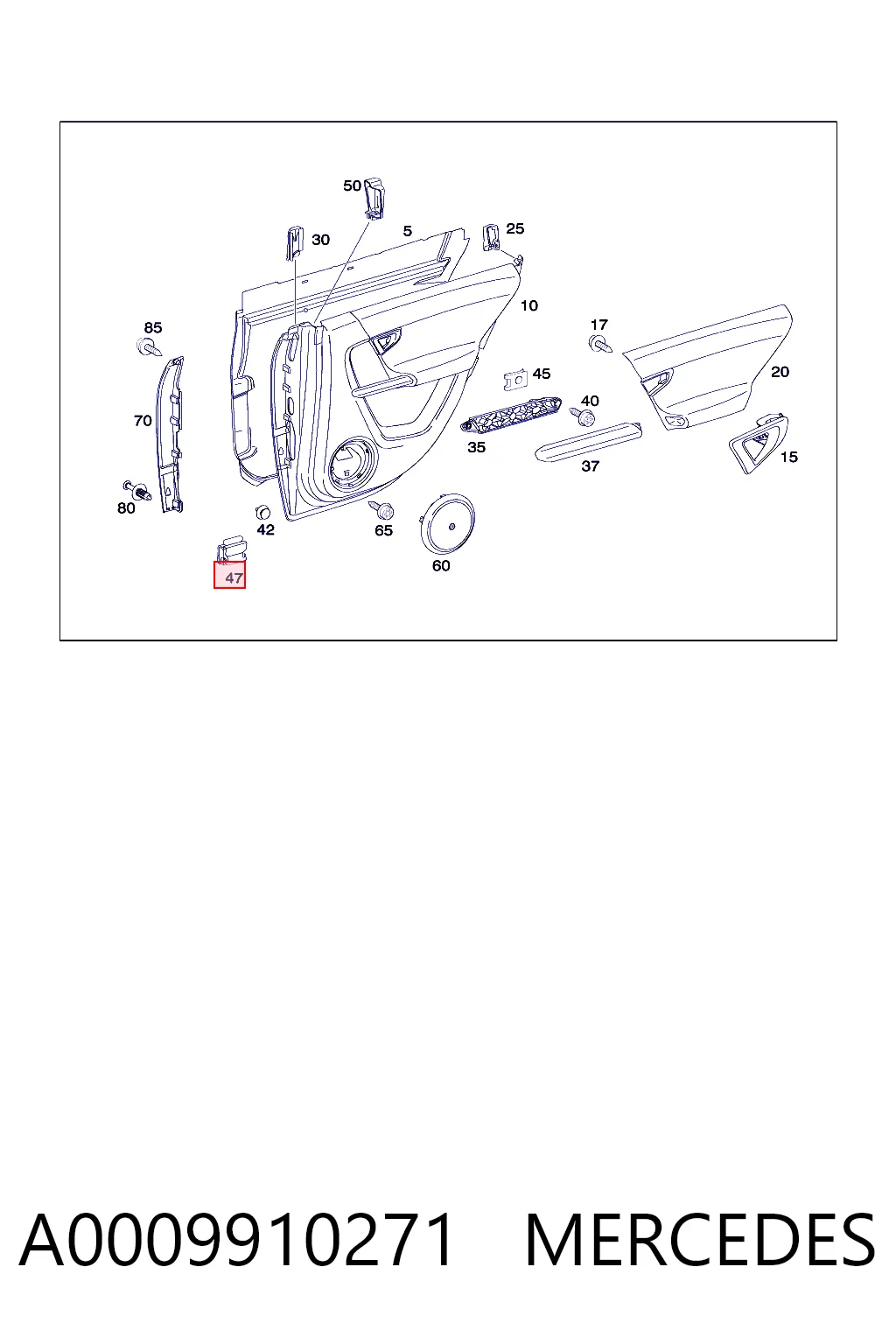 A0009910271 Mercedes