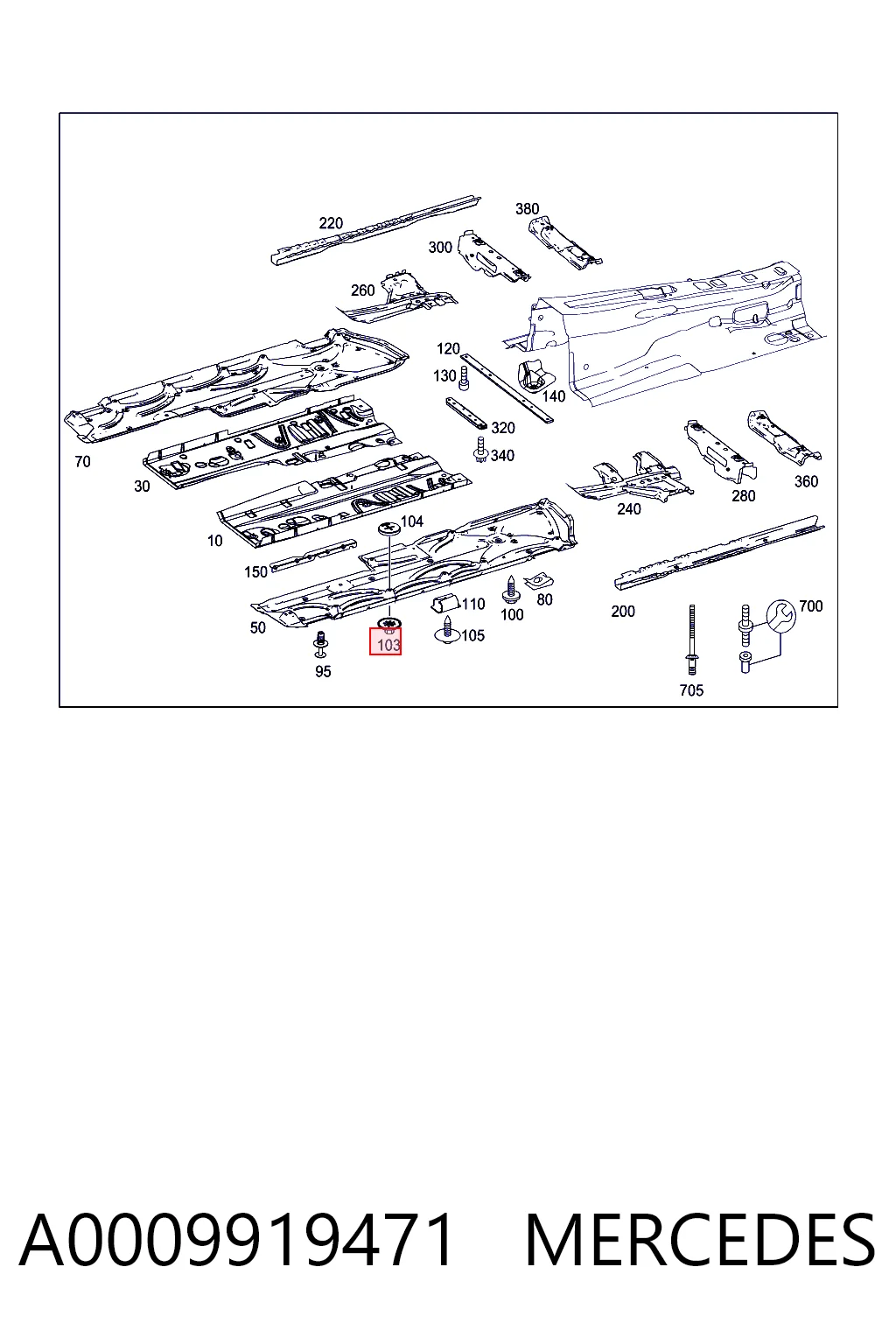 A0009919471 Mercedes