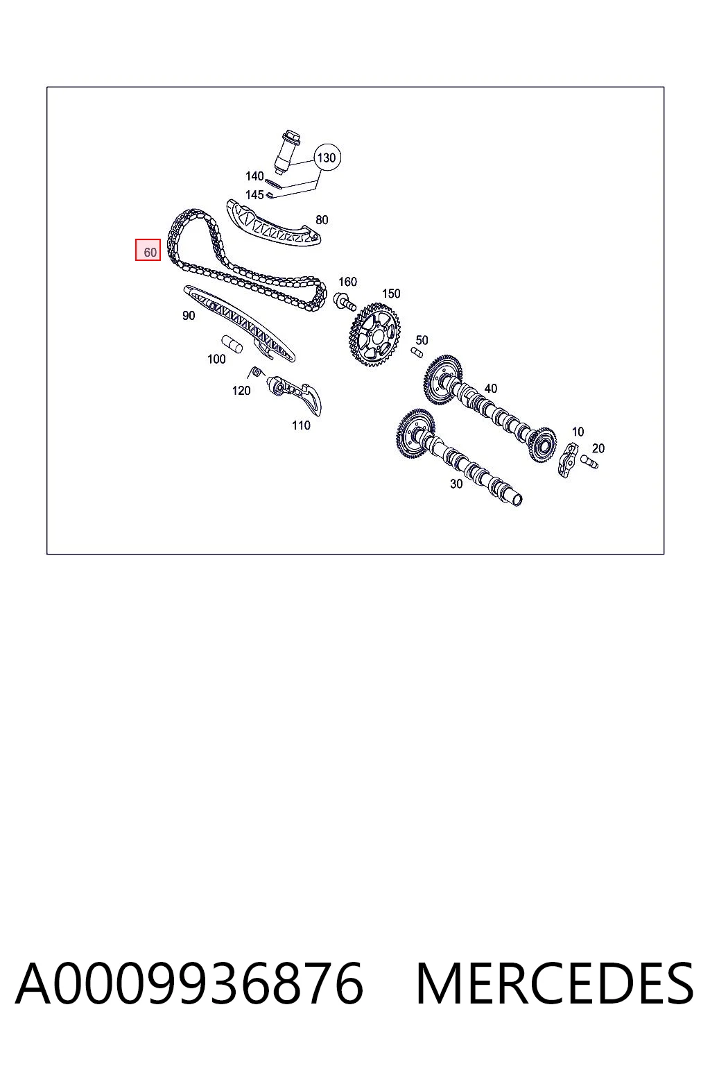 A0009936876 Mercedes