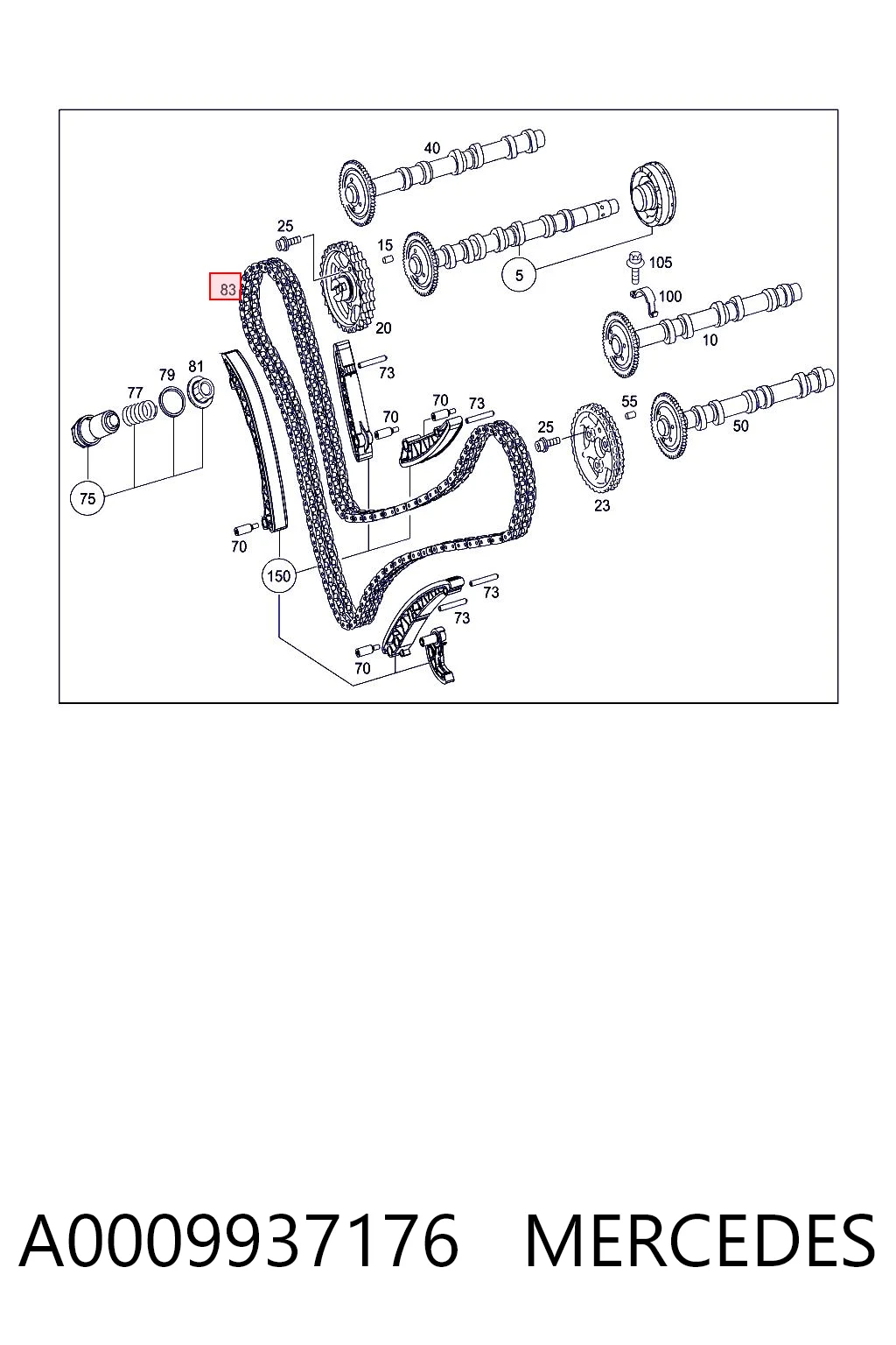 A0009937176 Mercedes