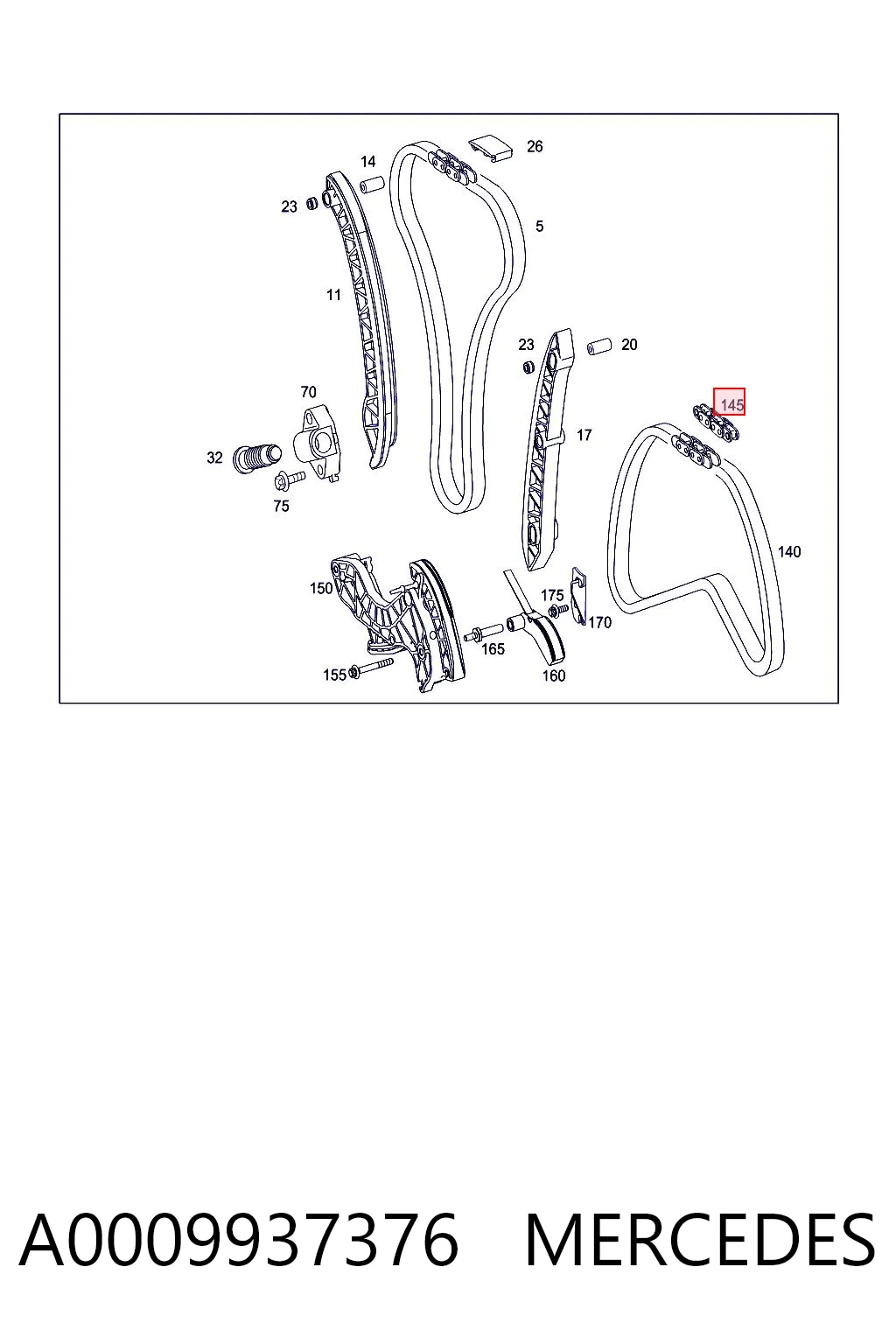 A0009937376 Mercedes