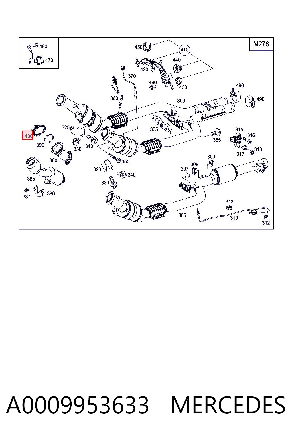 A0009953633 Mercedes