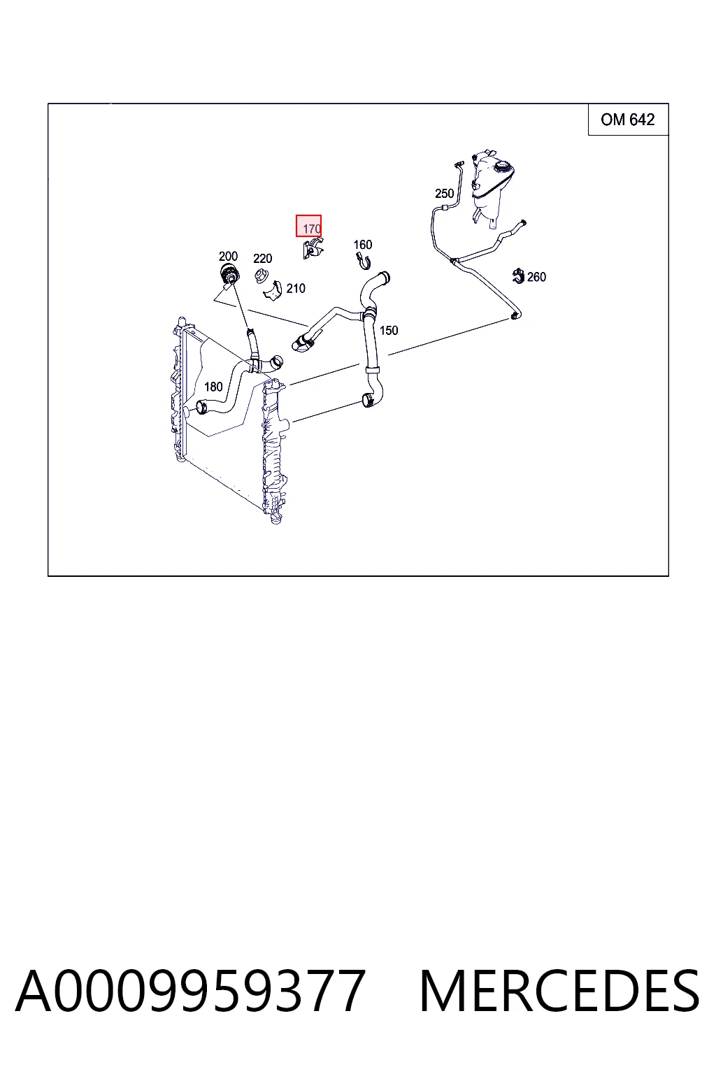 A0009959377 Mercedes