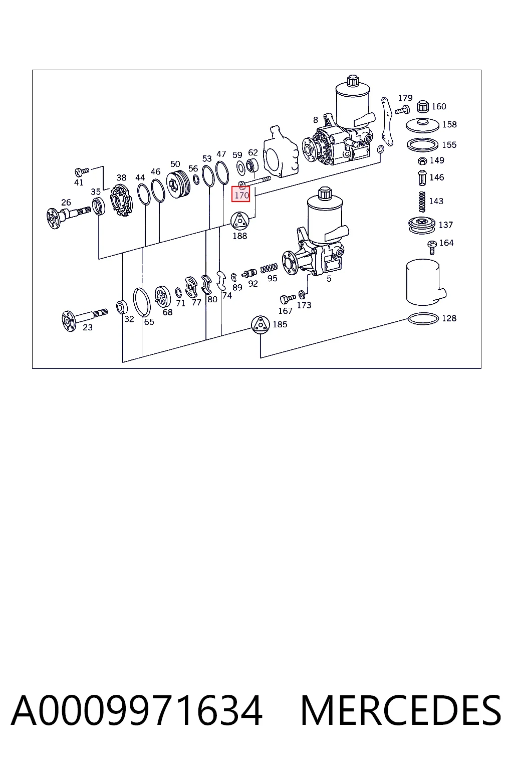 A0009971634 Mercedes