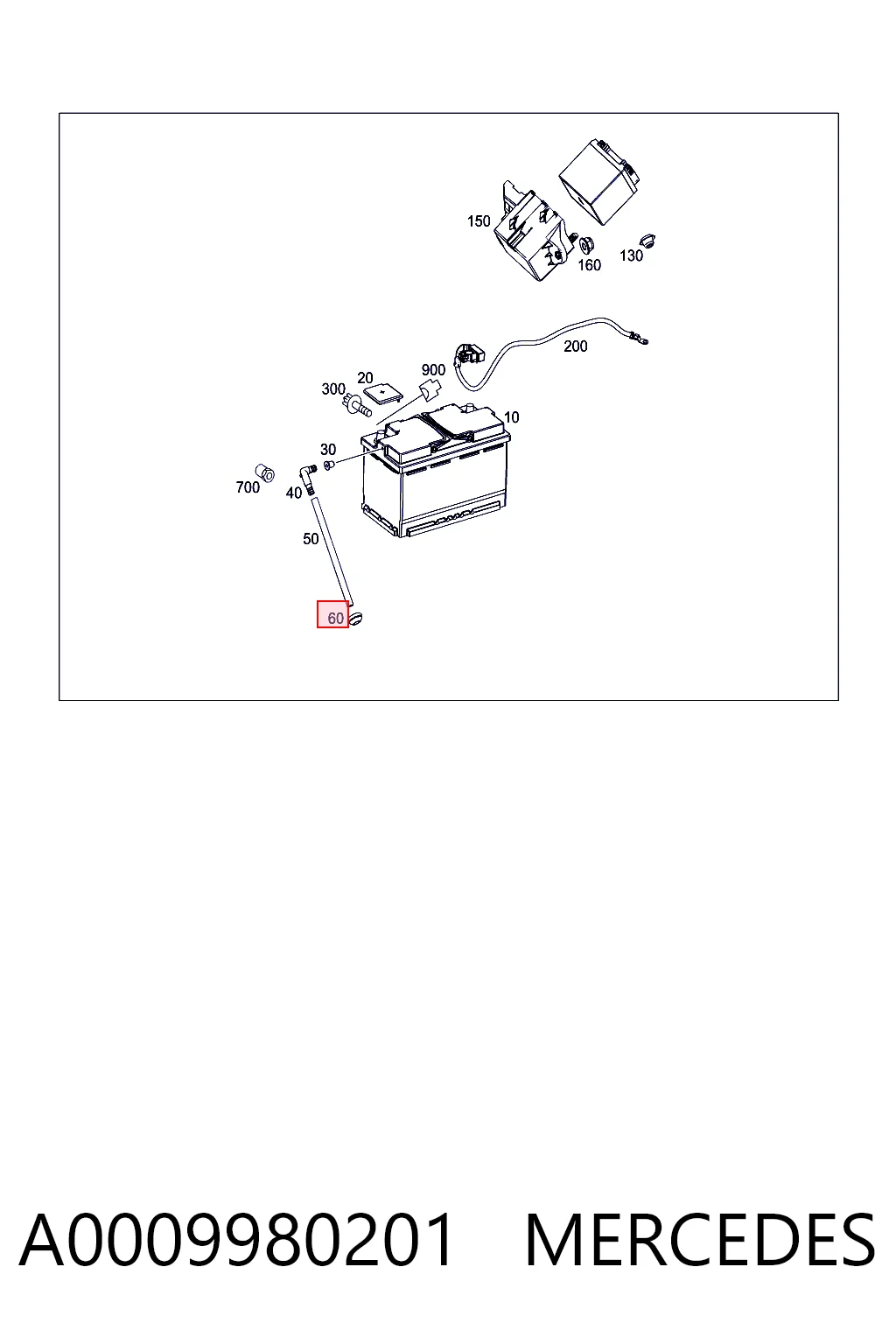 A0009980201 Mercedes