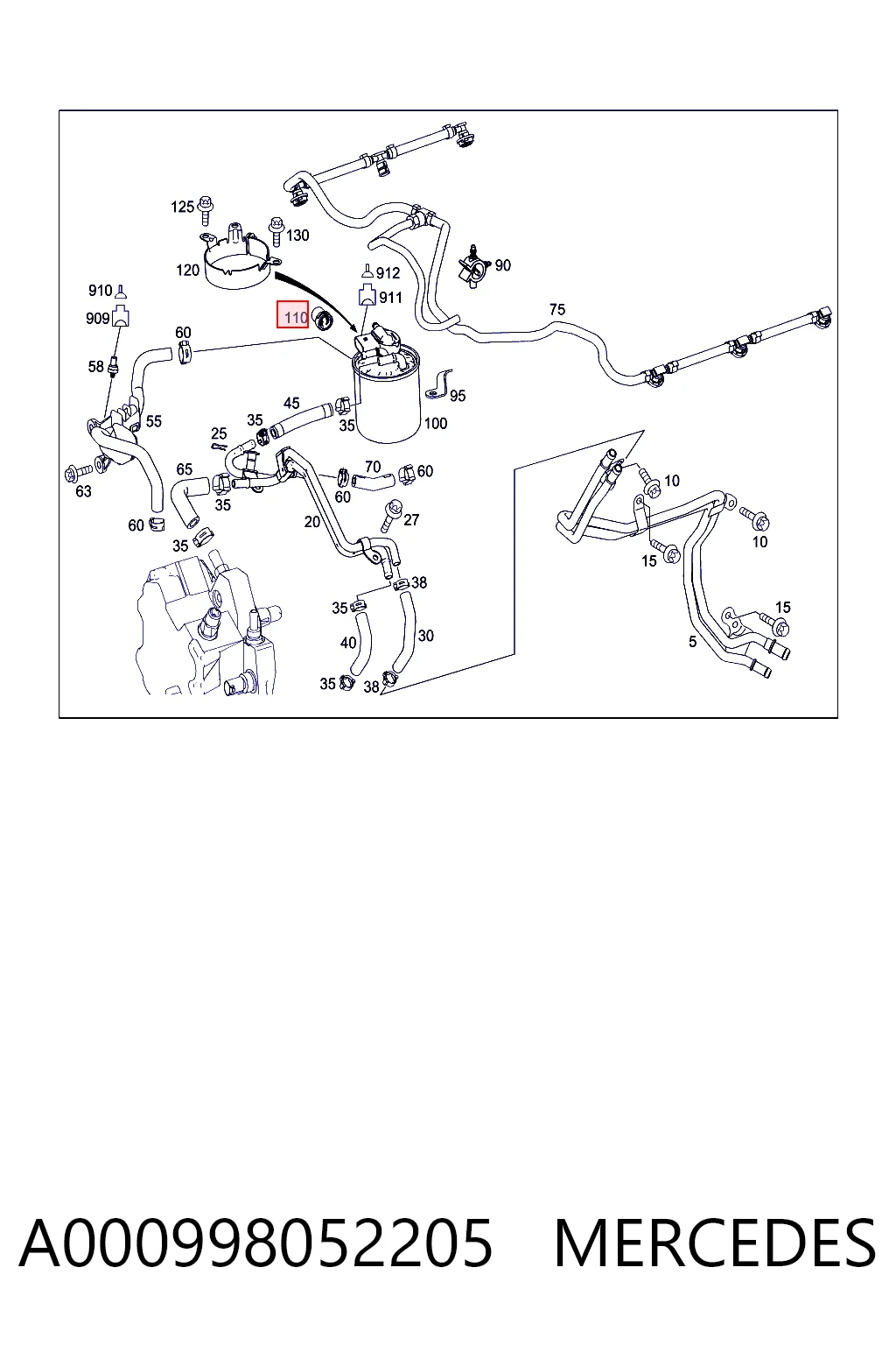 A000998052205 Mercedes
