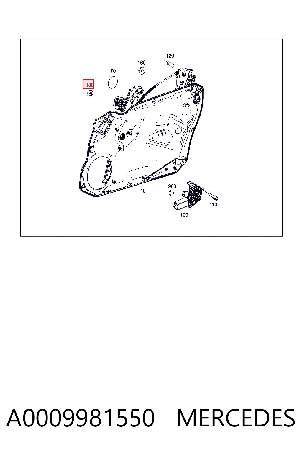 A0009981550 Mercedes