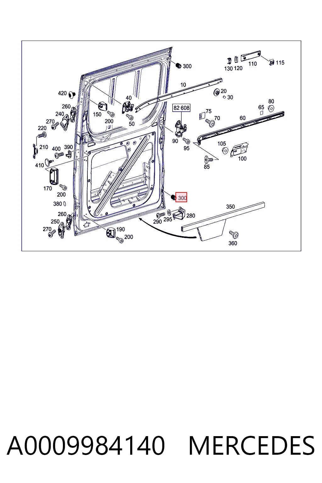 A0009984140 Mercedes