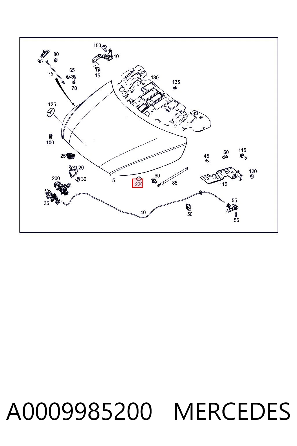 Deposito de limpiaparabrisas Mercedes E familiar (S211) (2003 - 2009) precio, desde 1,18 EUR
