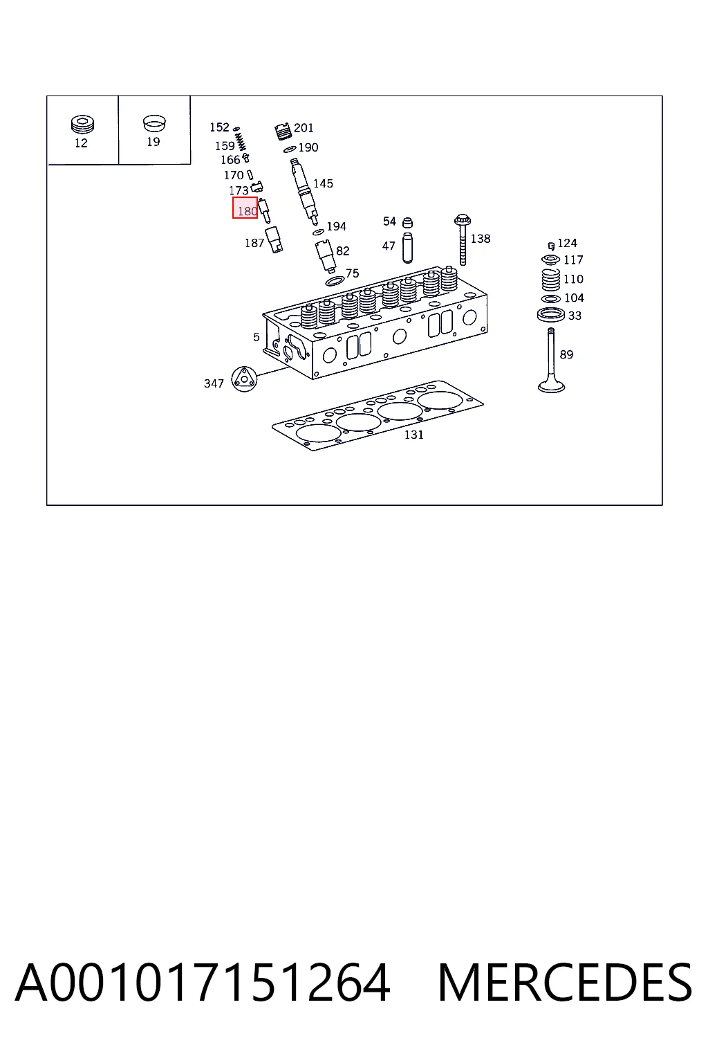 A001017151264 Mercedes