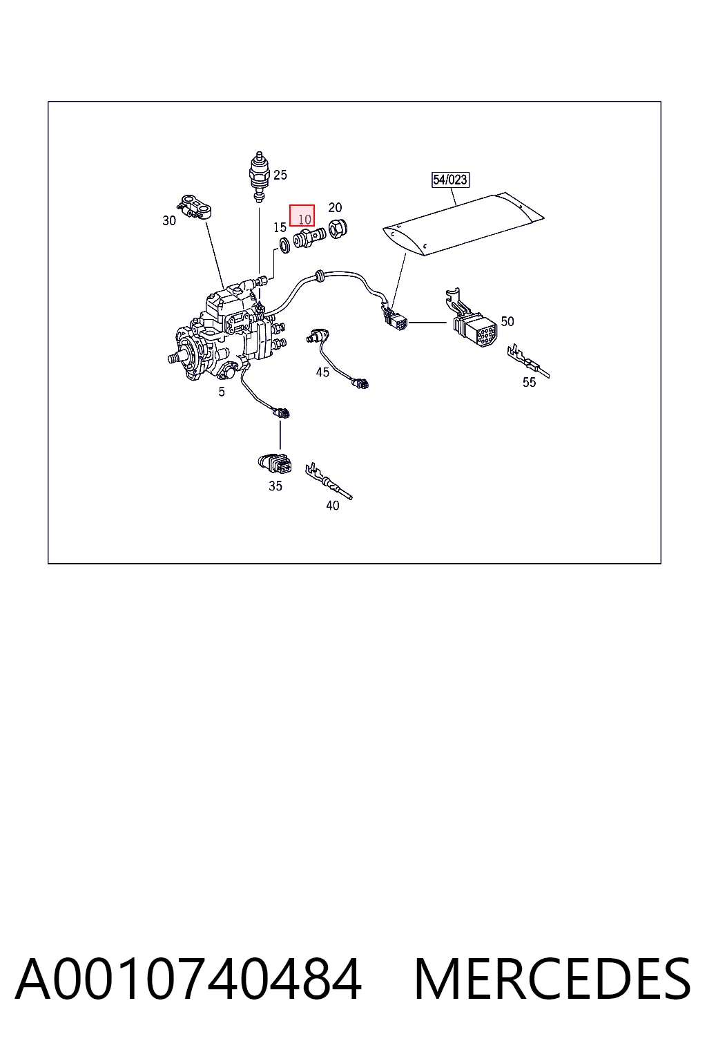 A0010740484 Mercedes