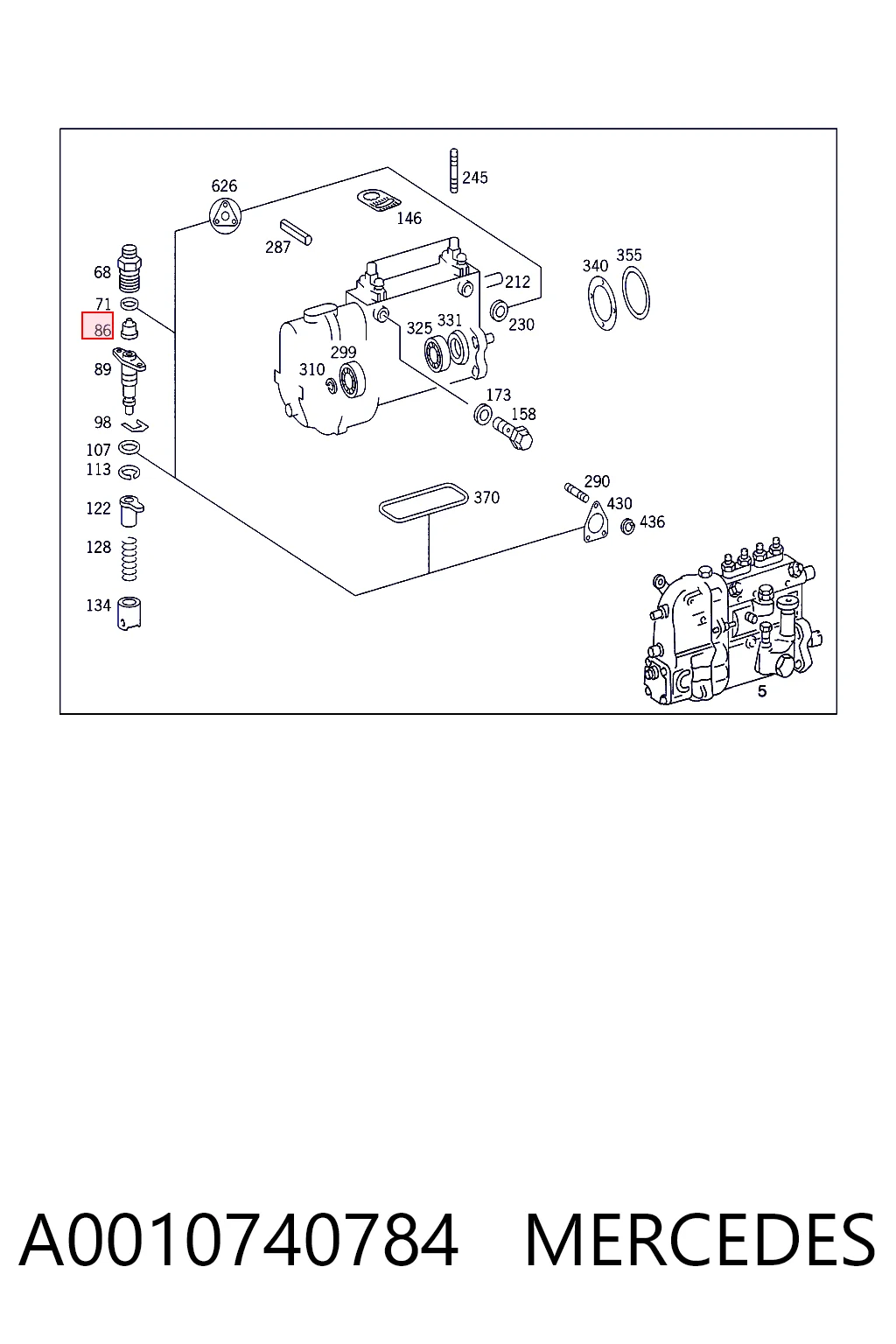 A0010740784 Mercedes