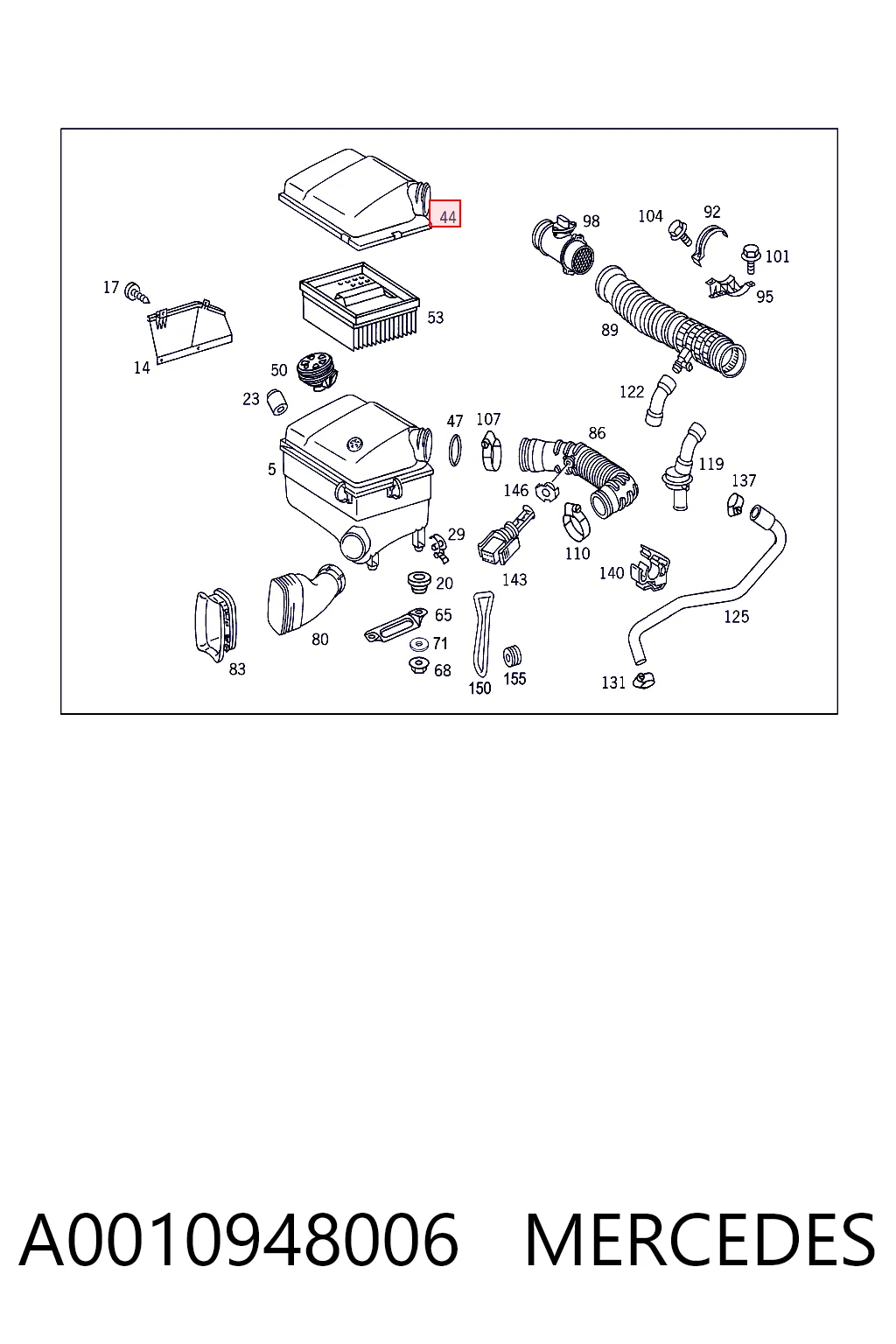 A0010948006 Mercedes