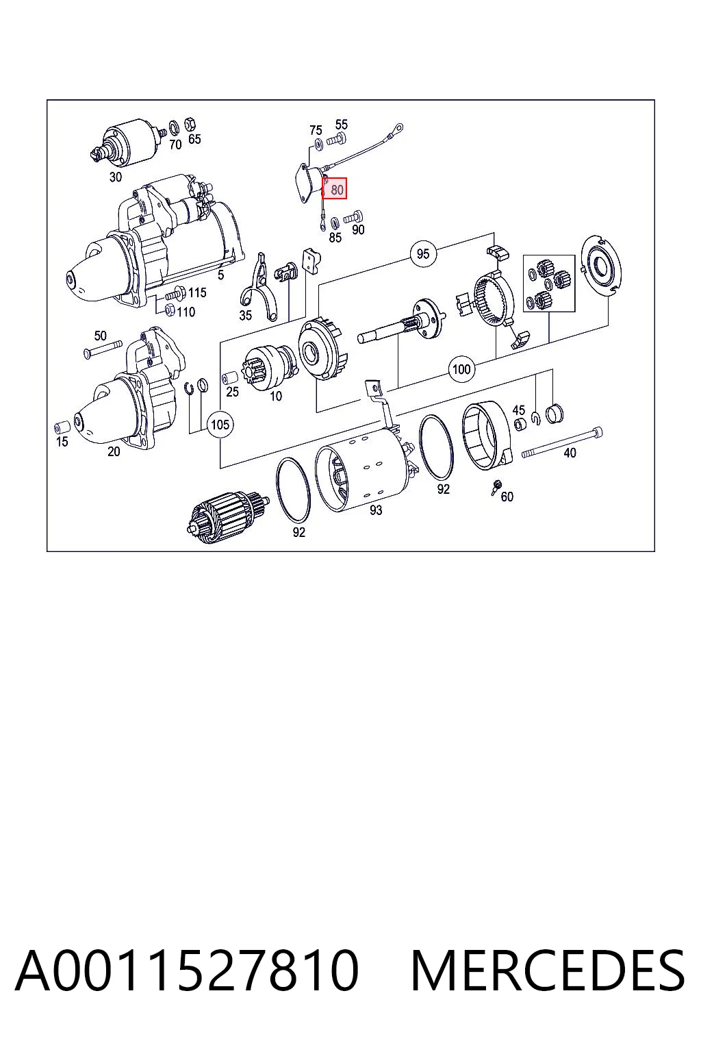 A0011527810 Mercedes