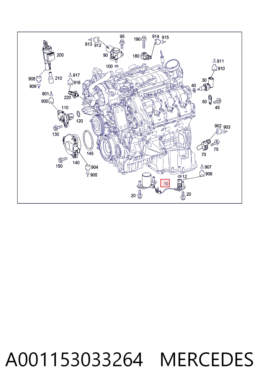 Comprar Sensor de nivel de aceite del motor Mercedes Sprinter 906 a bajo precio