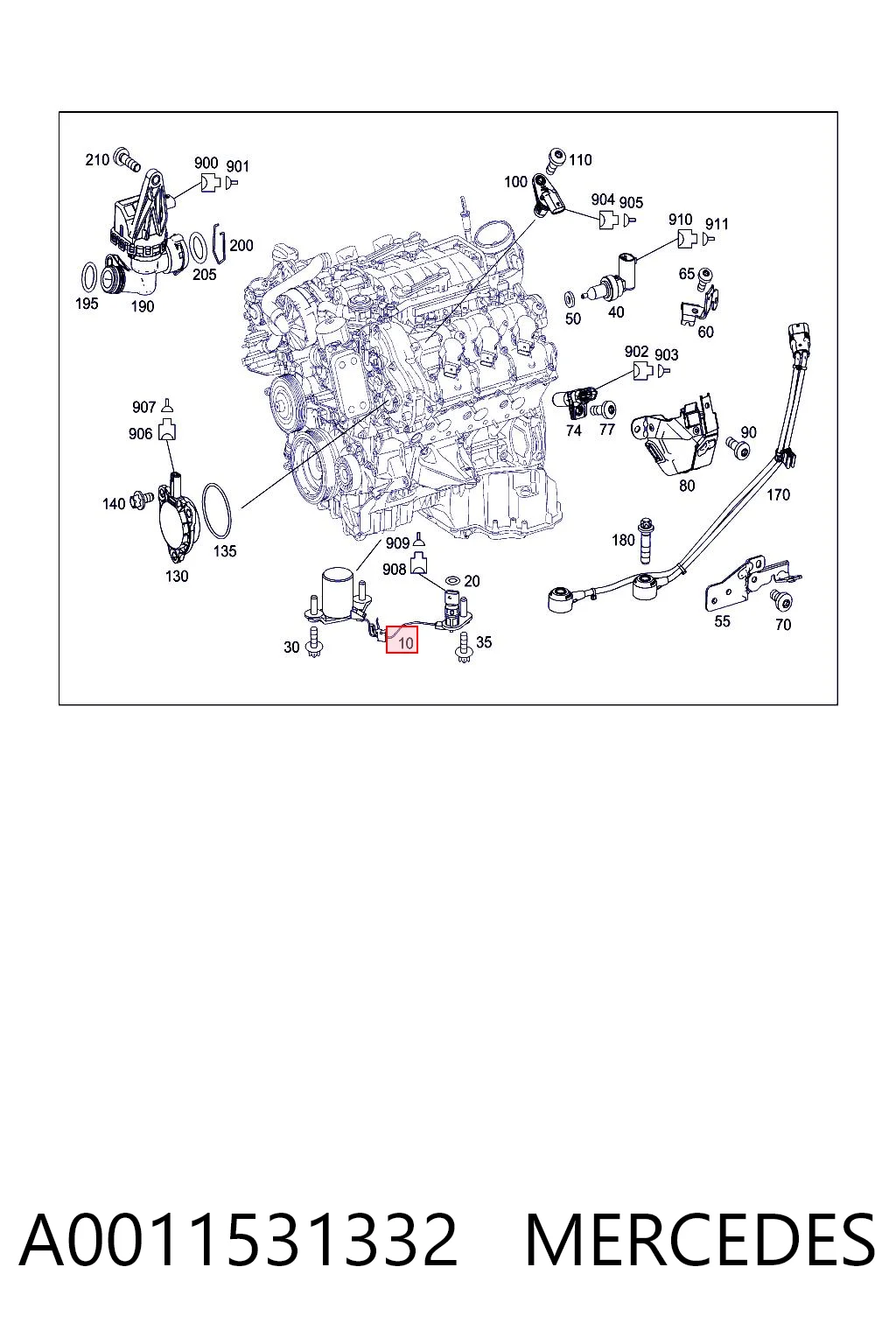 A0011531332 Mercedes
