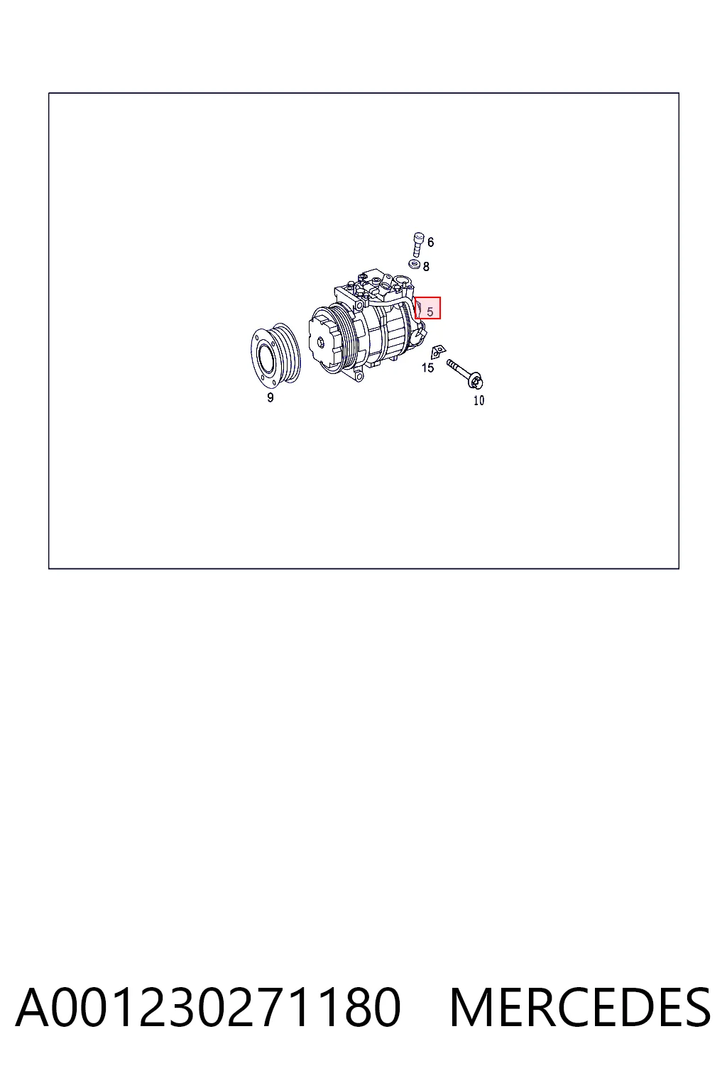 A001230271180 Mercedes