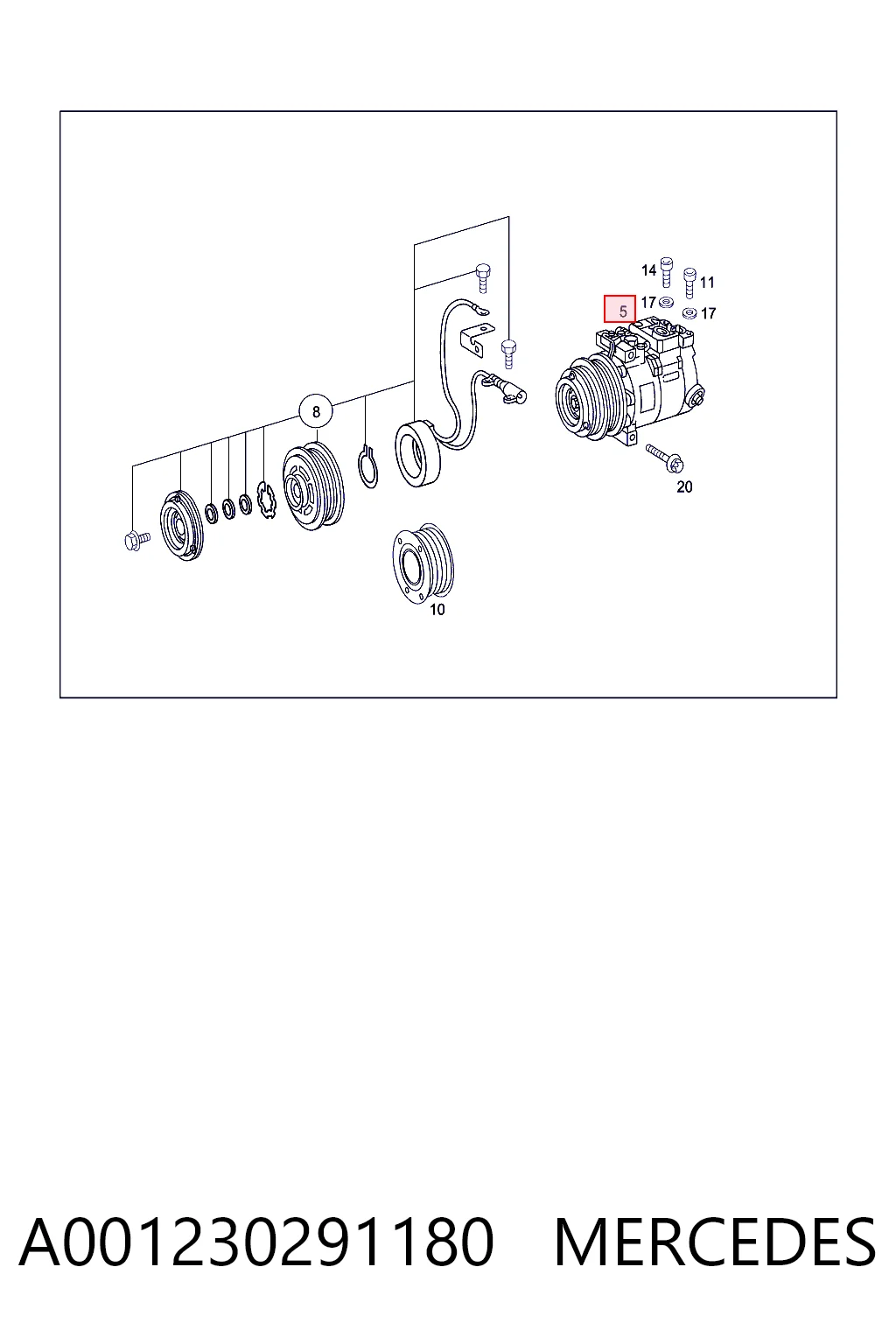 A001230291180 Mercedes