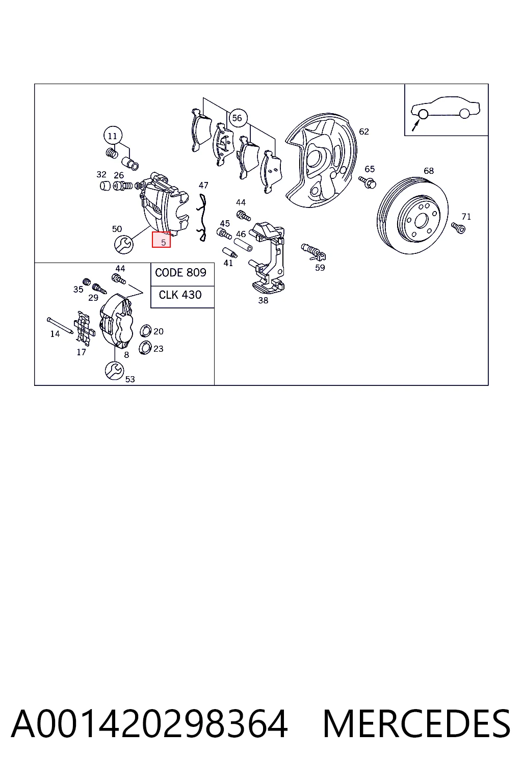 A001420298364 Mercedes