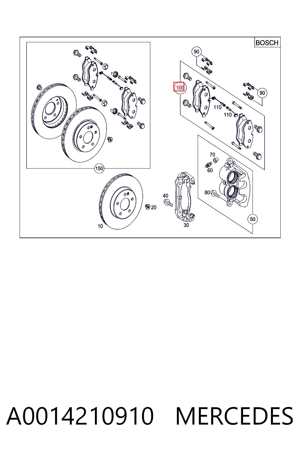 A0014210910 Mercedes
