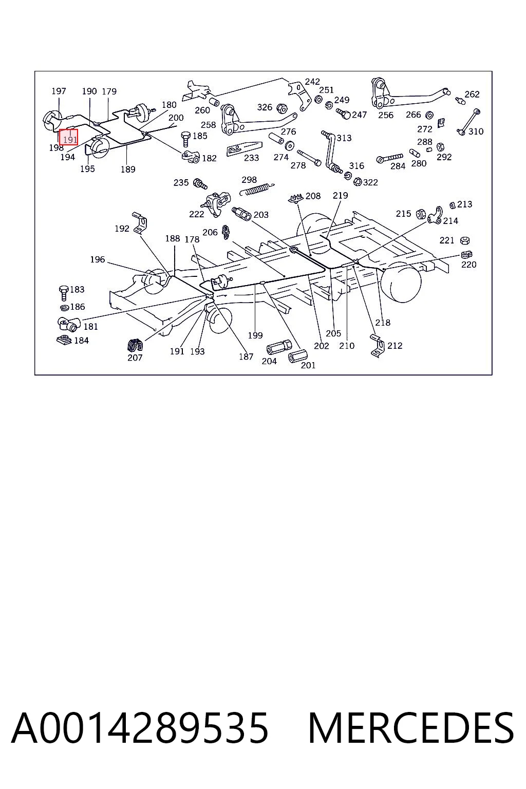Latiguillos de freno delantero Mercedes Bus 207-310  desde 11,13 €