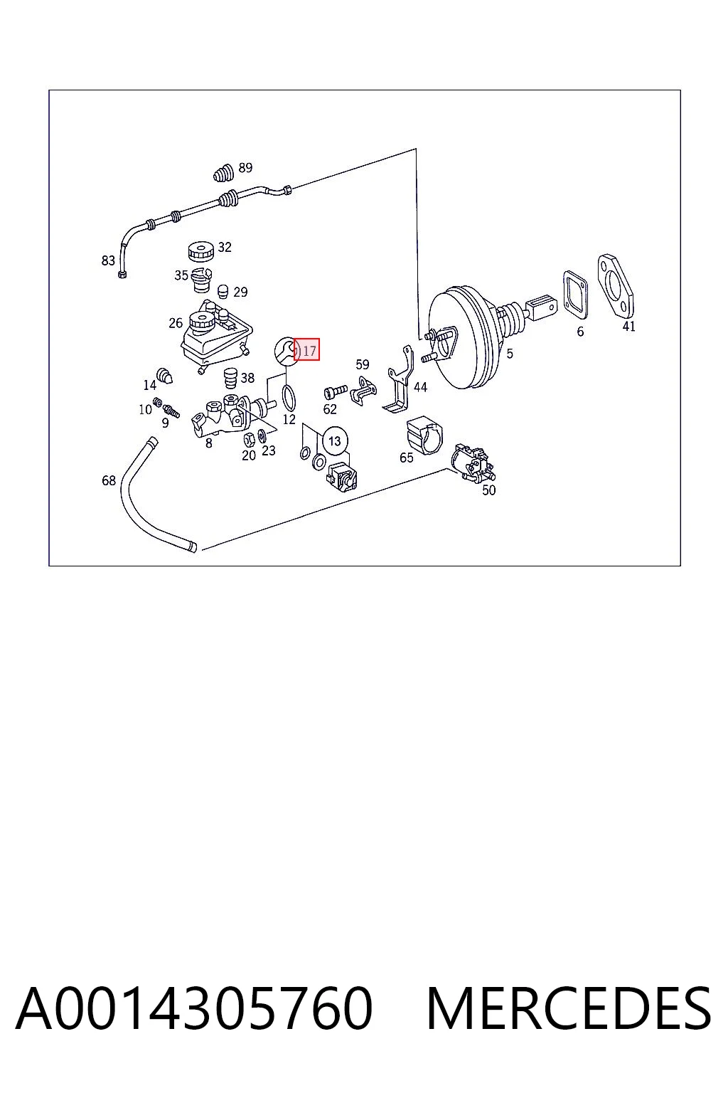 A0014305760 Mercedes