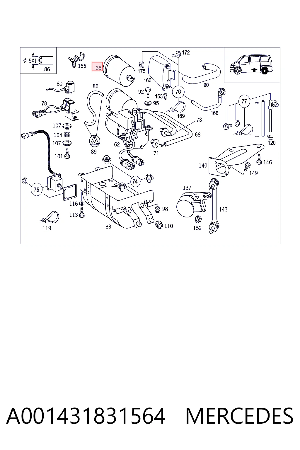 A001431831564 Mercedes