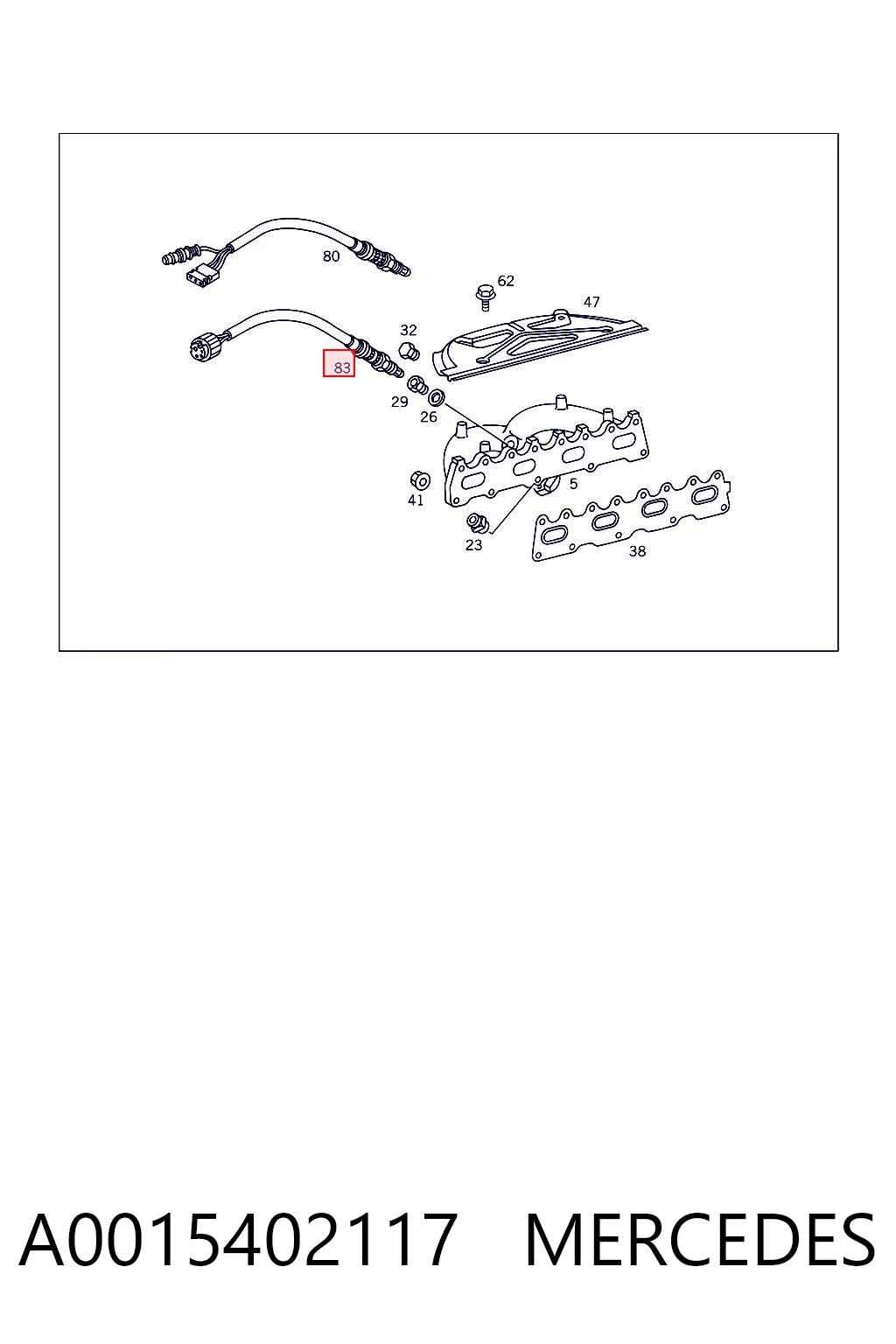 A0015402117 Mercedes