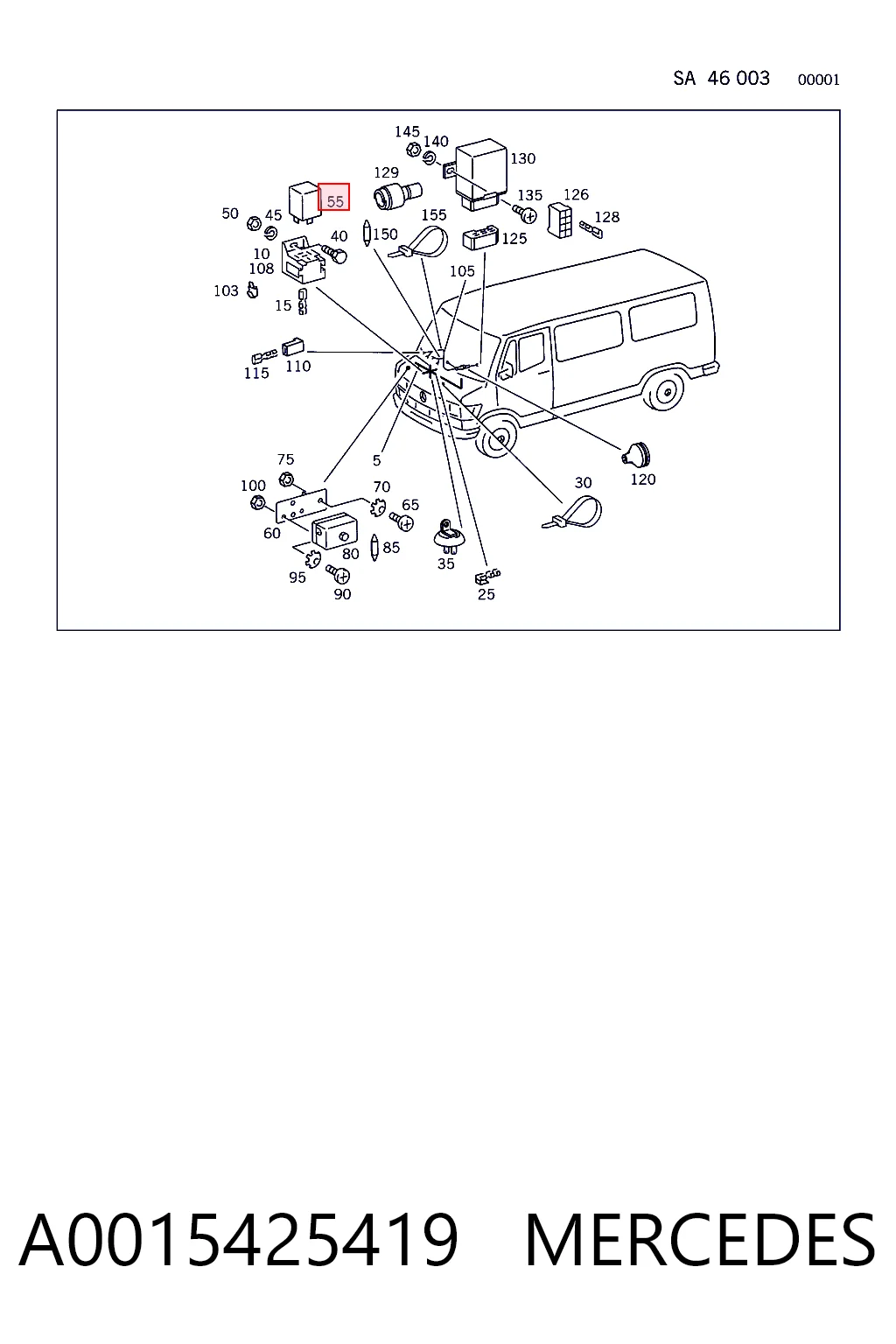 A0015425419 Mercedes