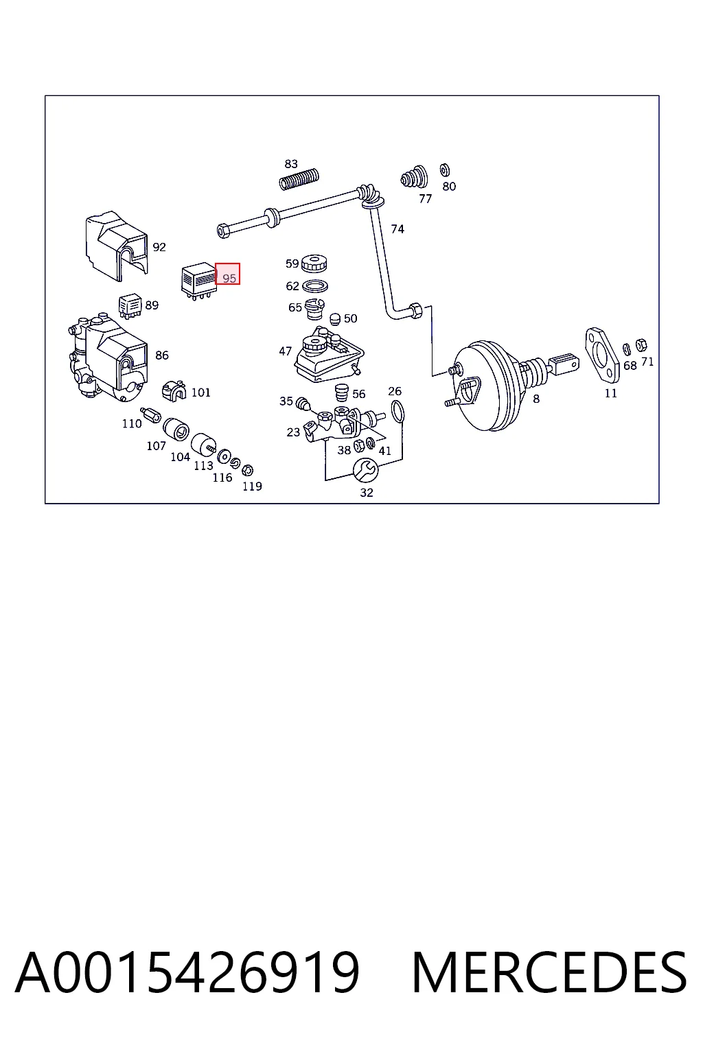A0015426919 Mercedes