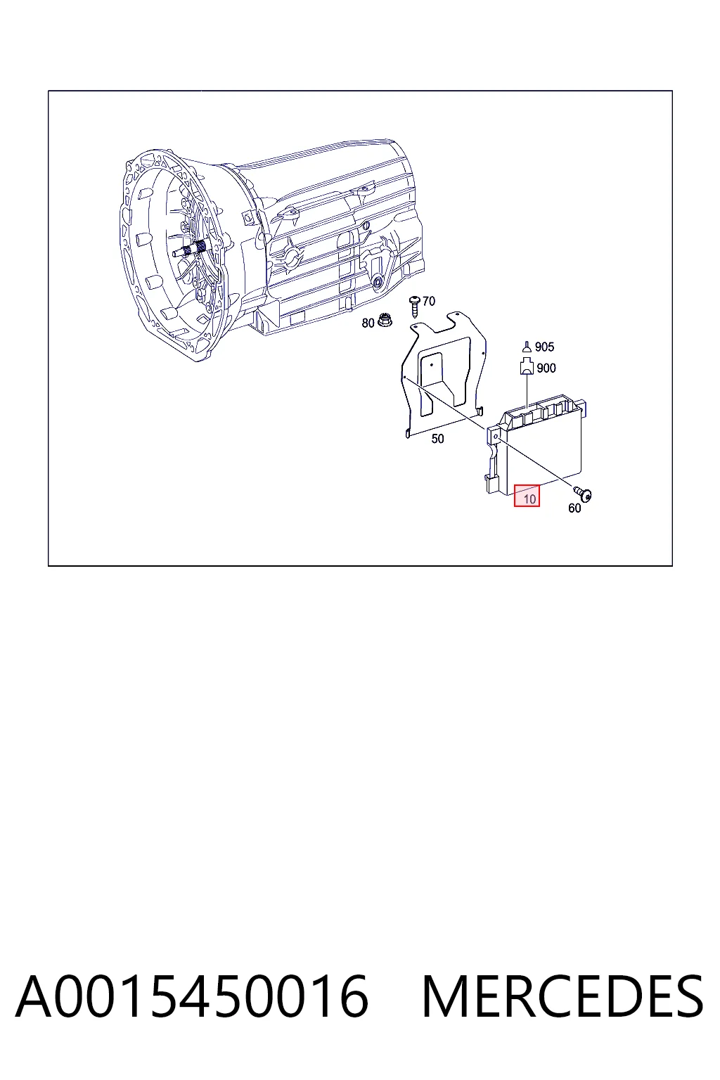 A0015450016 Mercedes