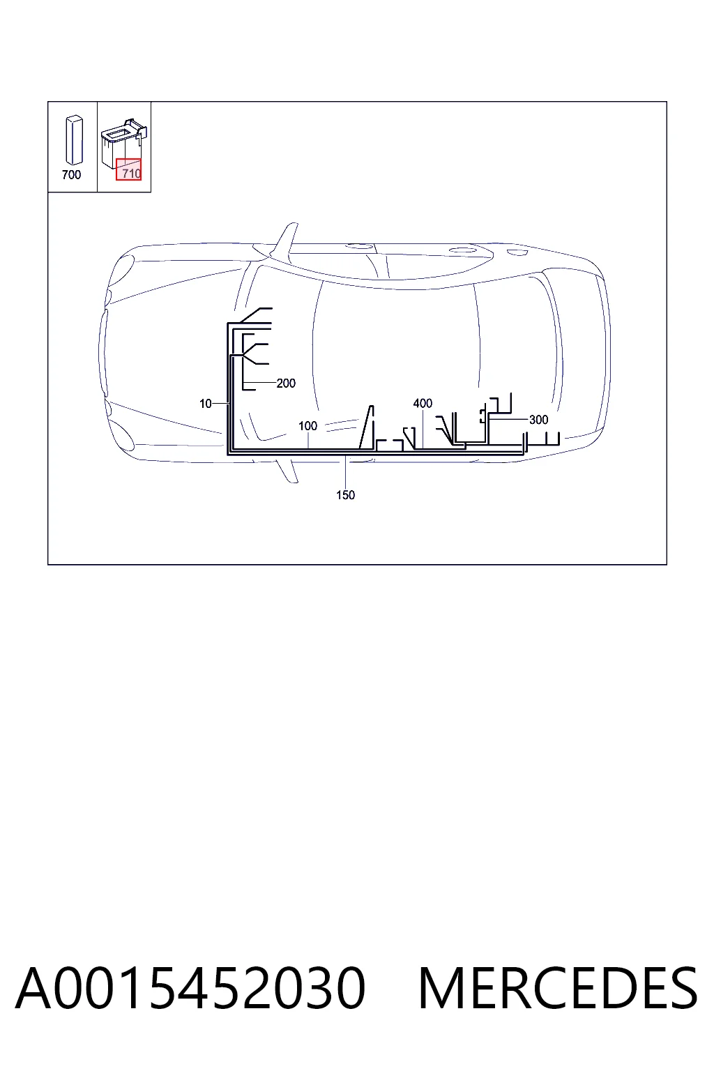 A0015452030 Mercedes