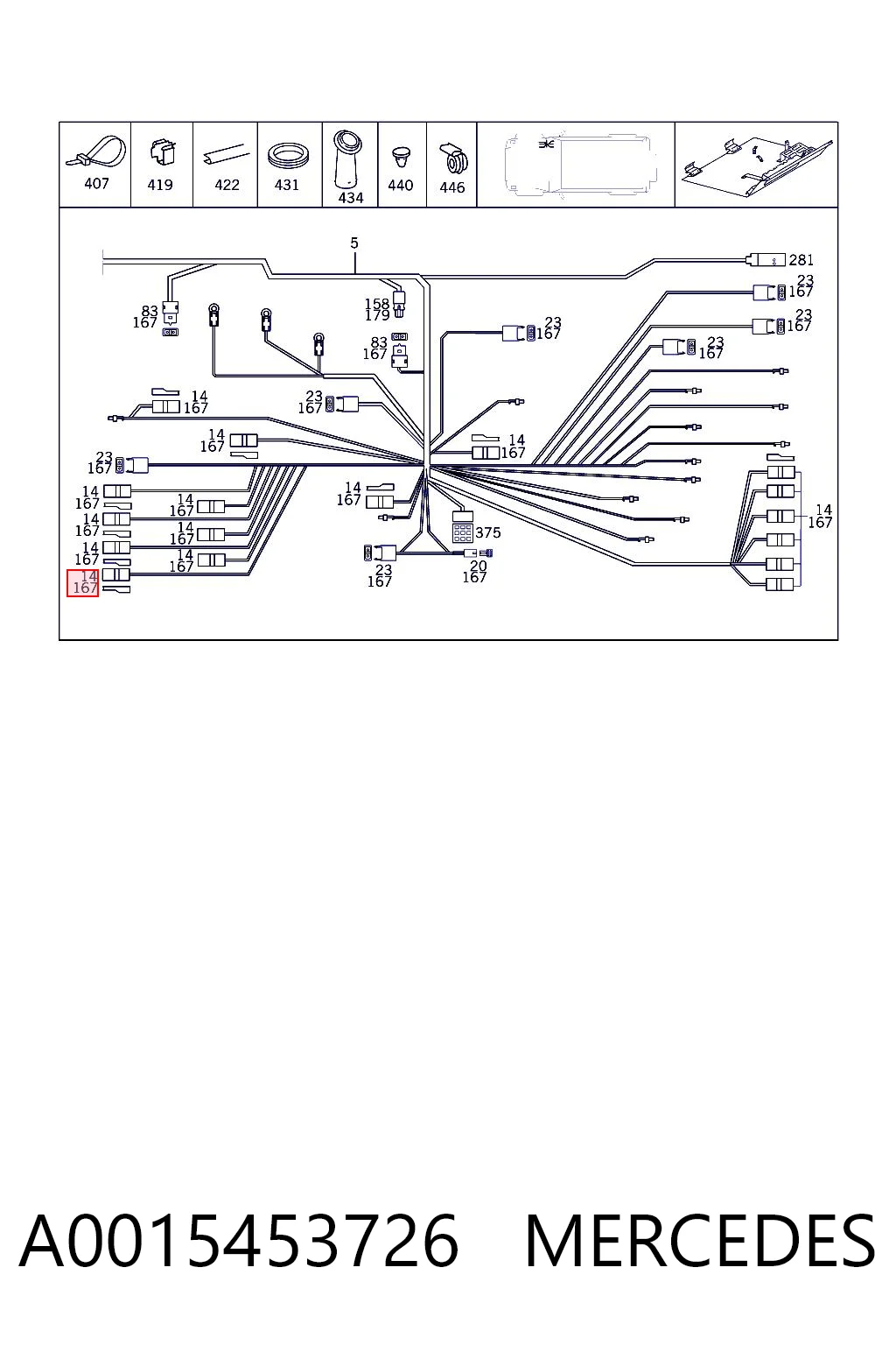 A0015453726 Mercedes