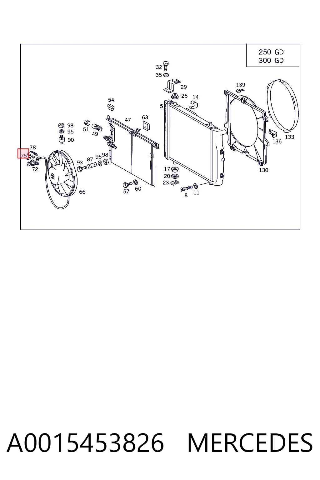 A0015453826 Mercedes