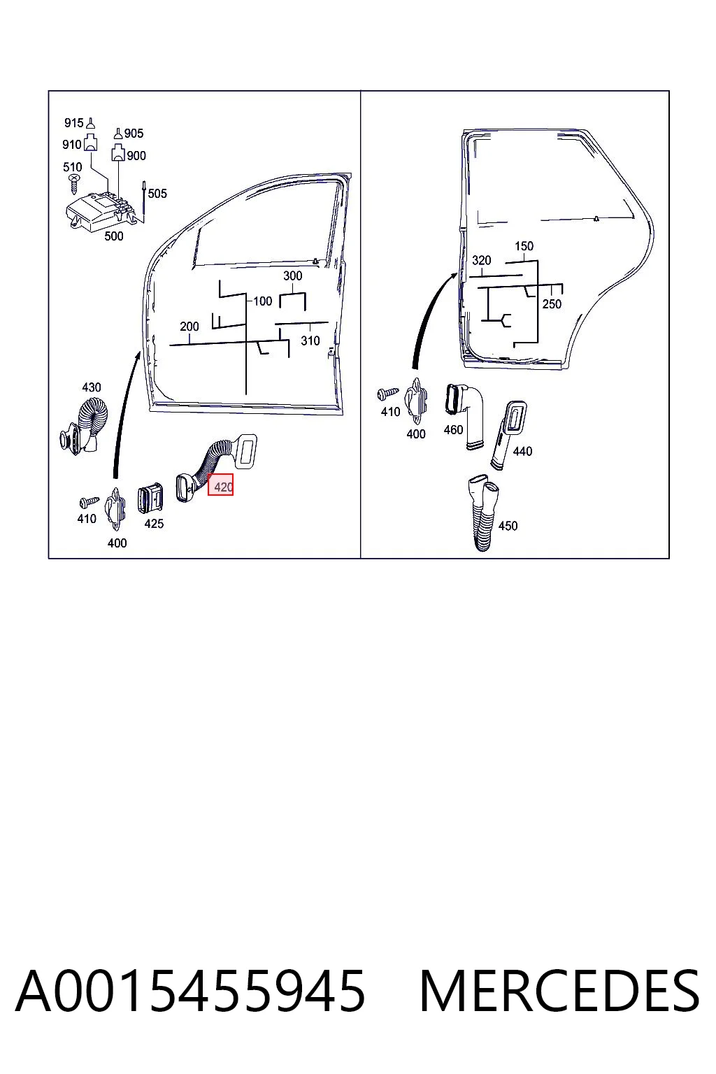A0015455945 Mercedes