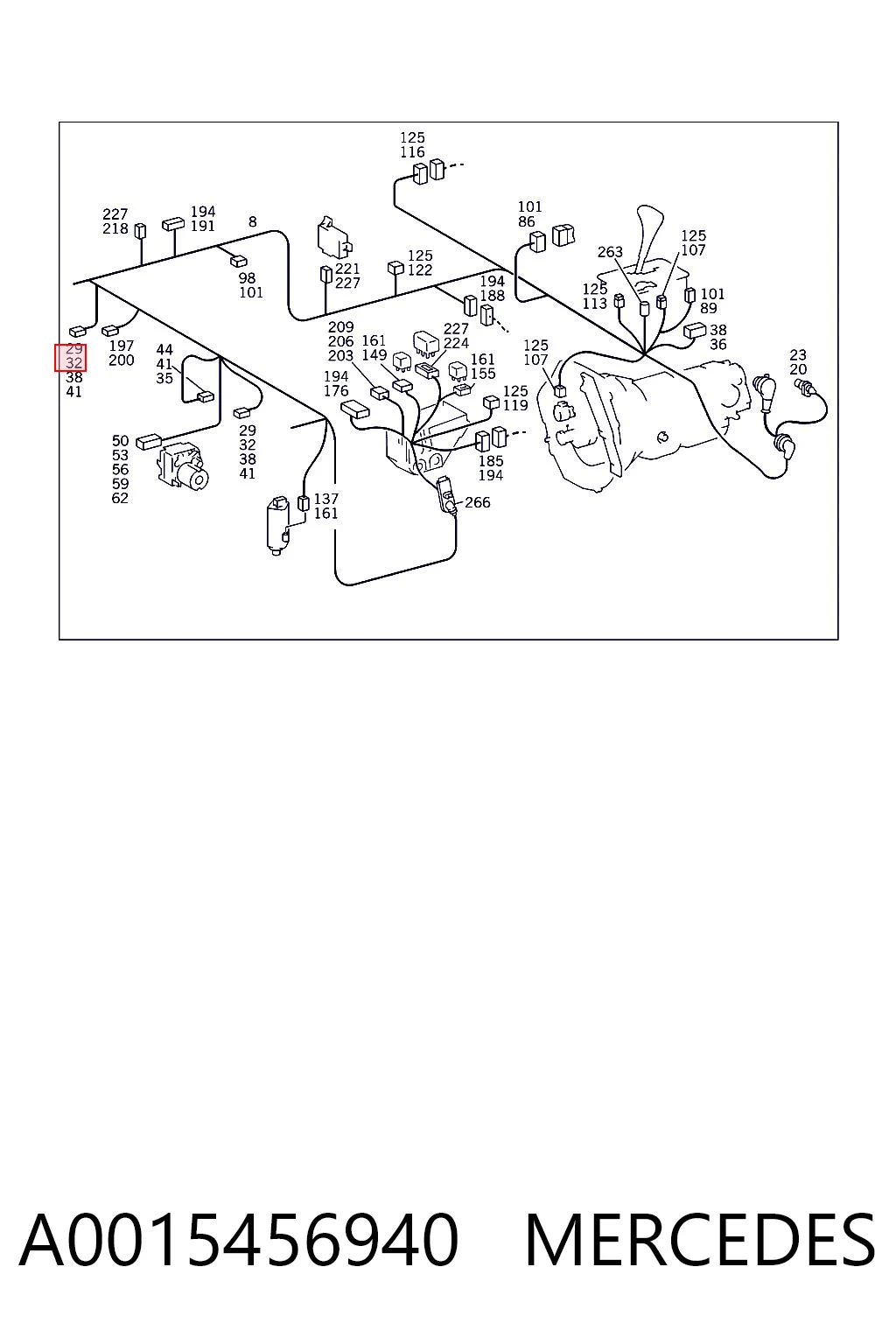 A0015456940 Mercedes