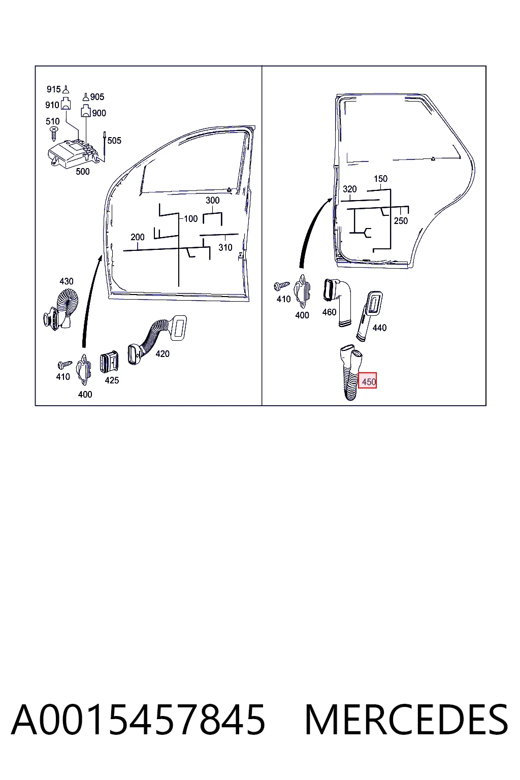 A0015457845 Mercedes