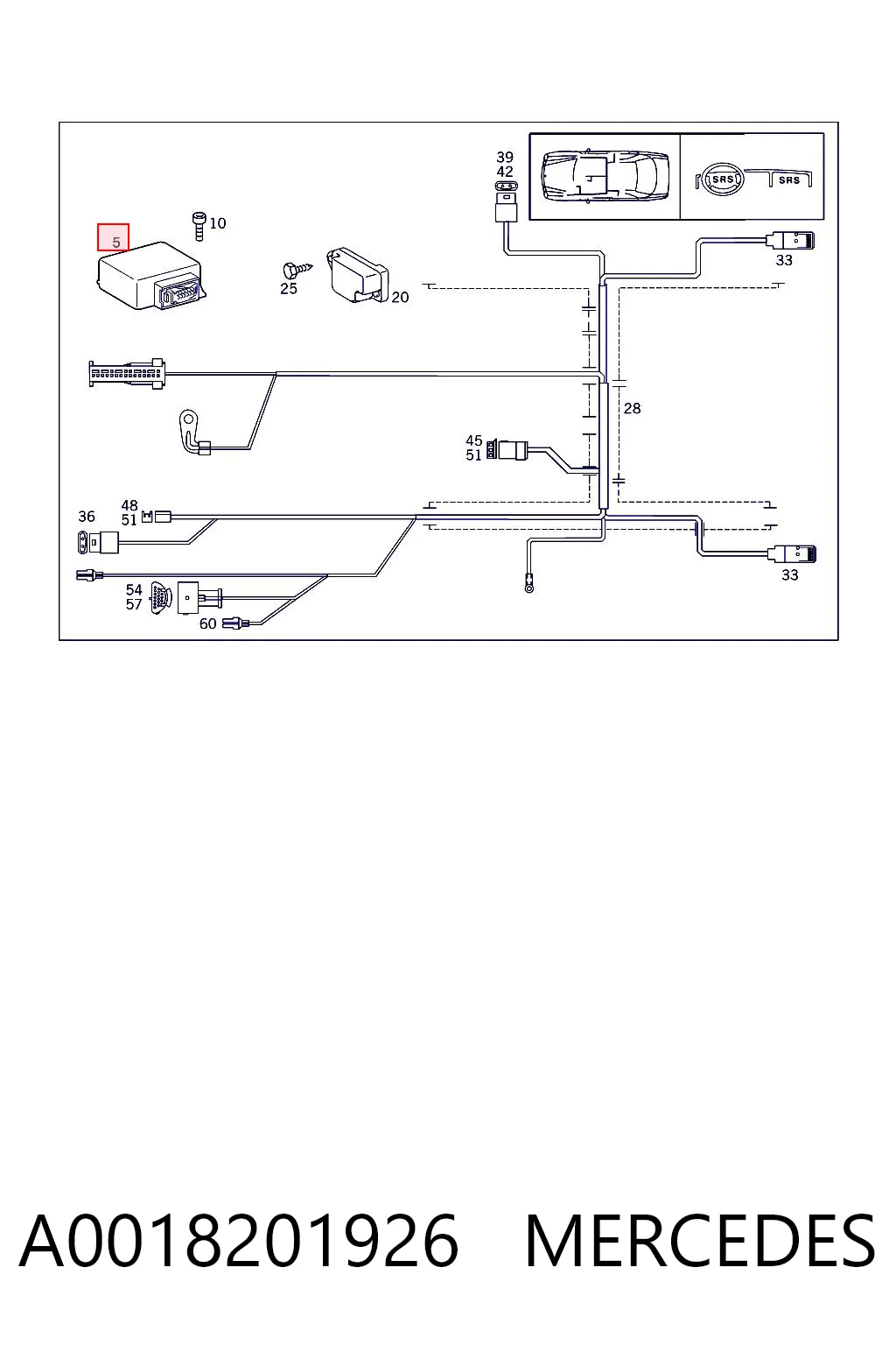 A0018201926 Mercedes