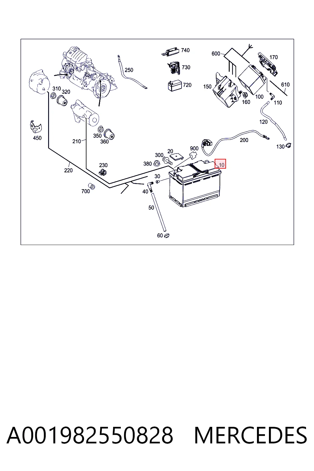 2993969 Iveco Batería Start-Stop