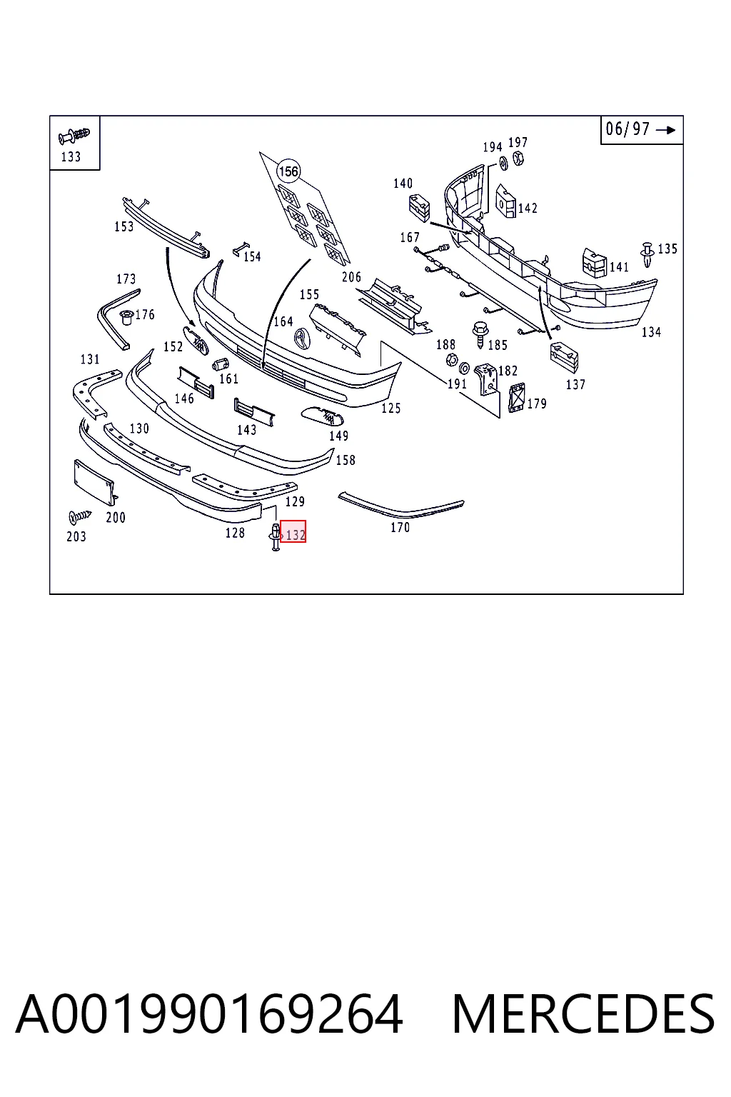 A001990169264 Mercedes
