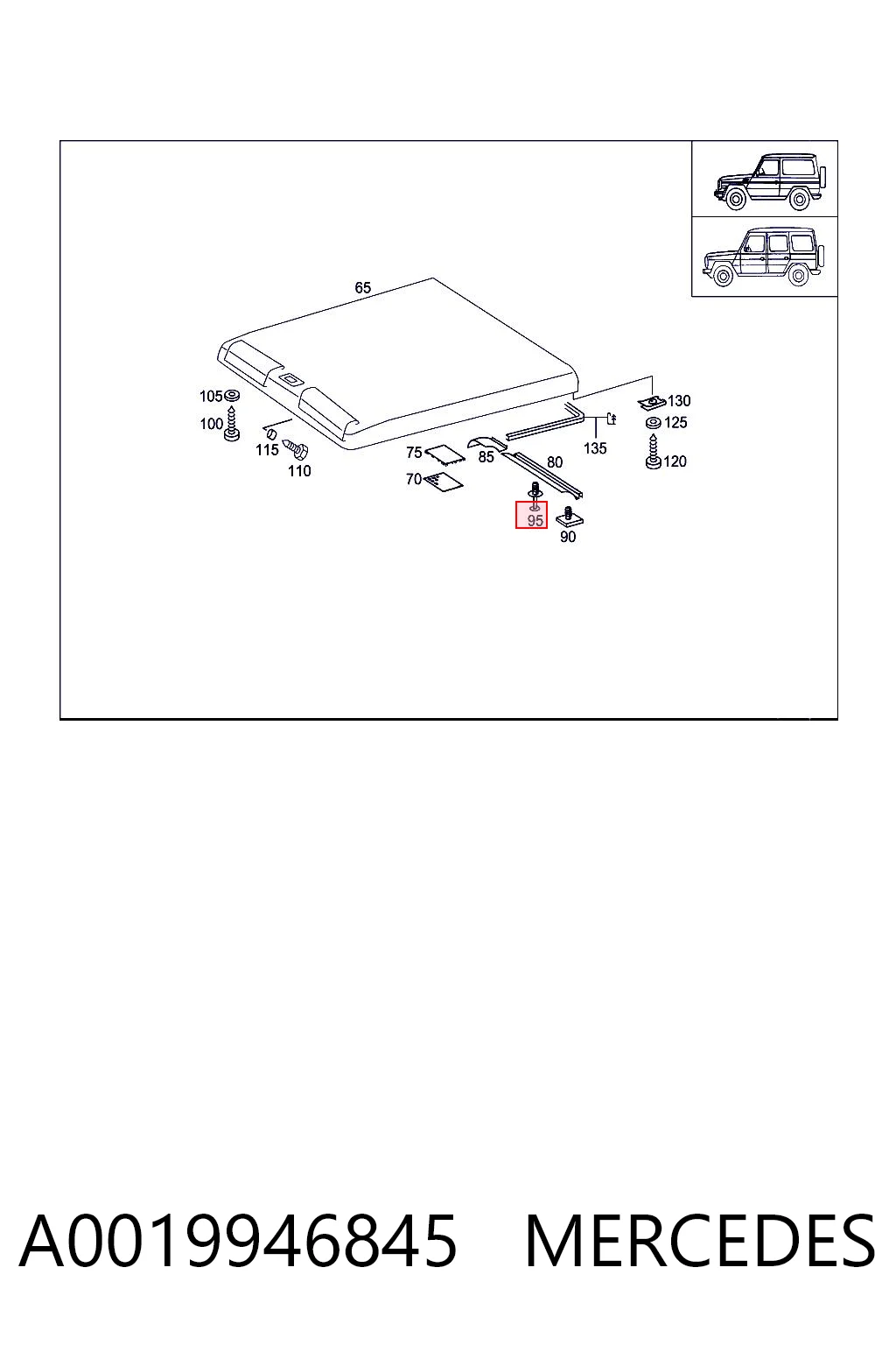 A0019946845 Mercedes