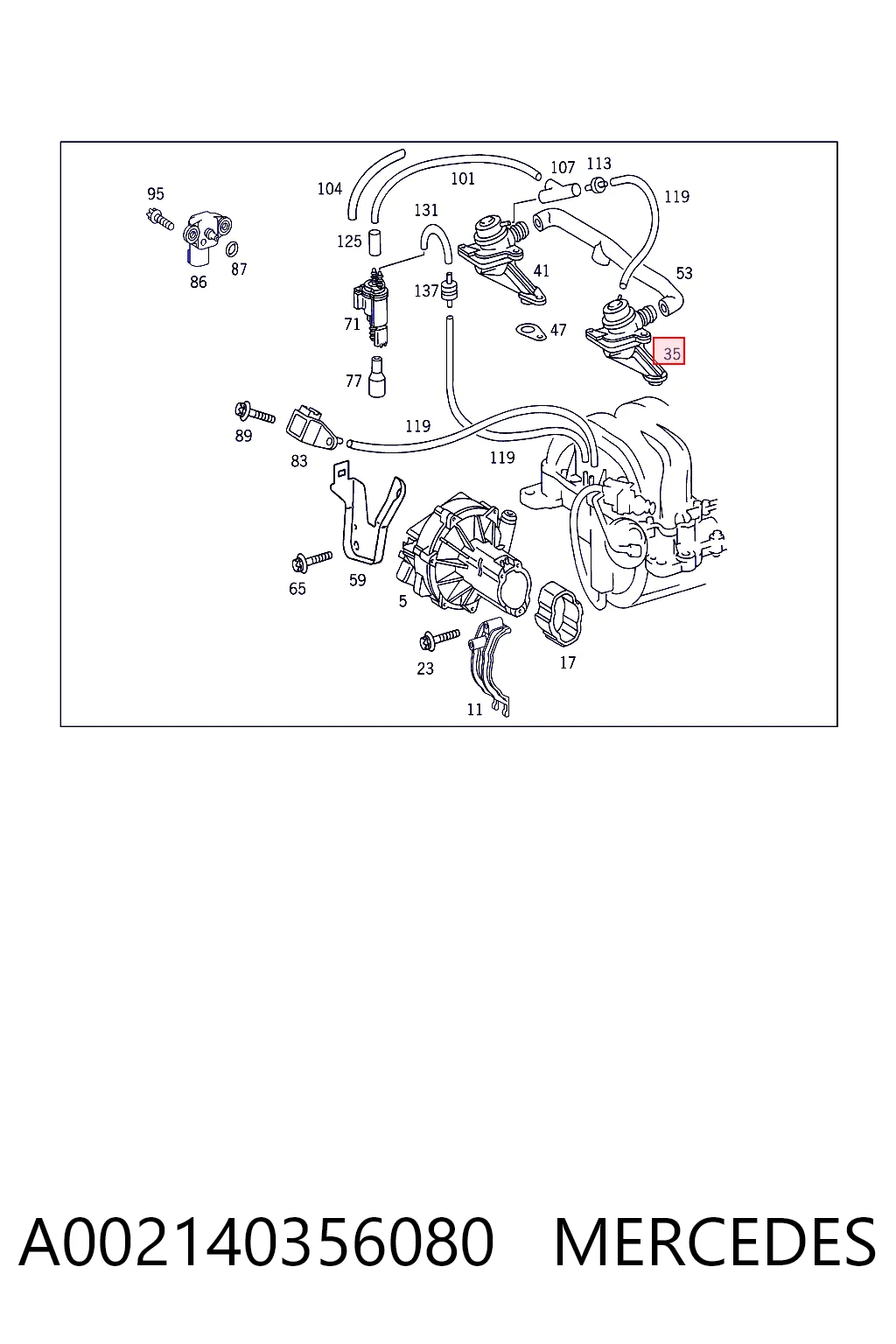 A002140356080 Mercedes