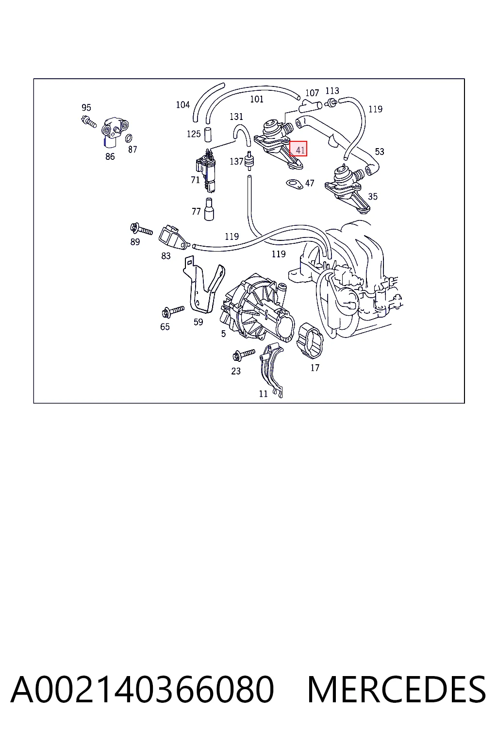 A002140366080 Mercedes