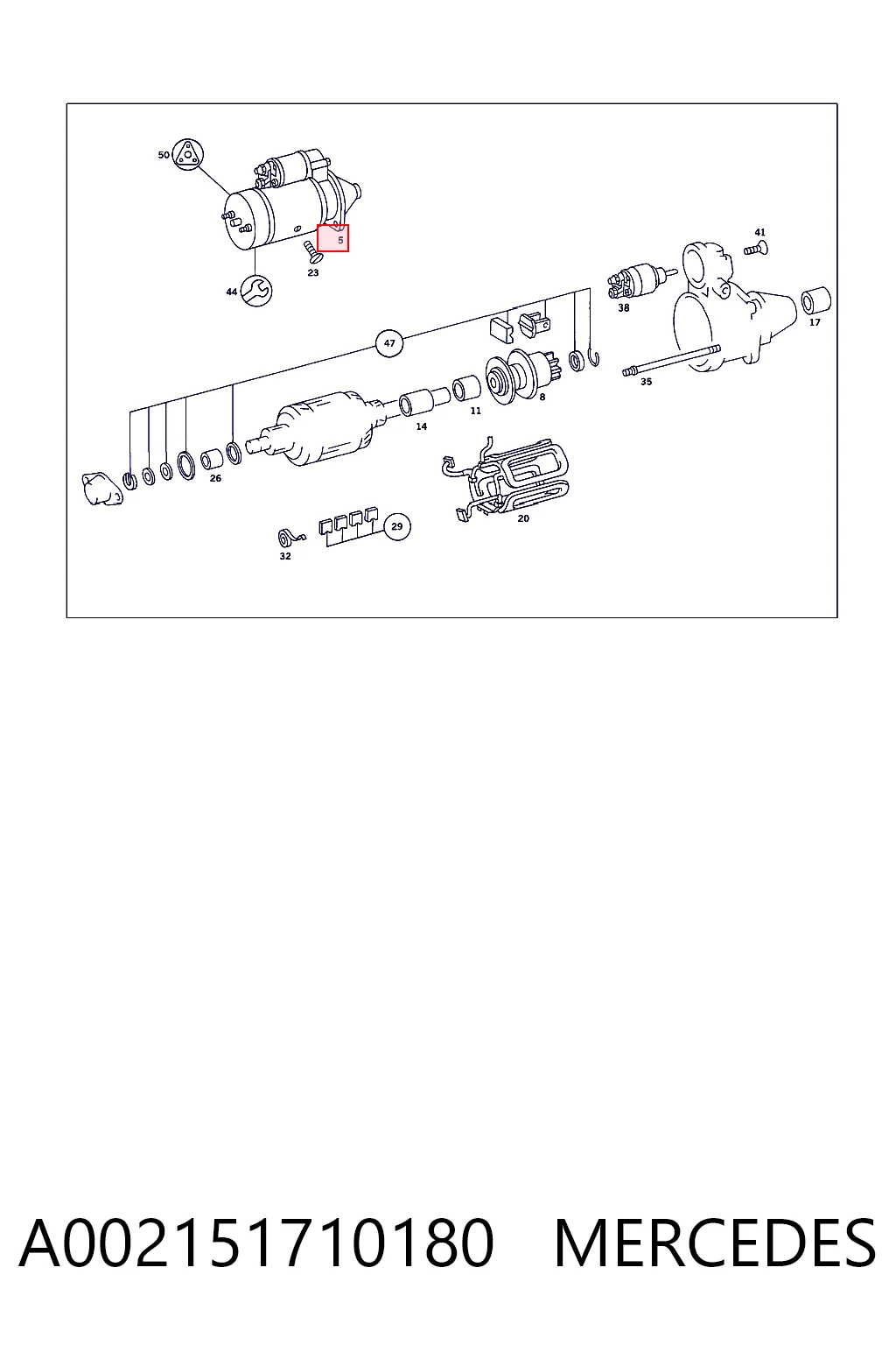 A002151710180 Mercedes