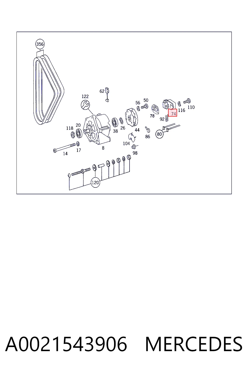 A0021543906 Mercedes