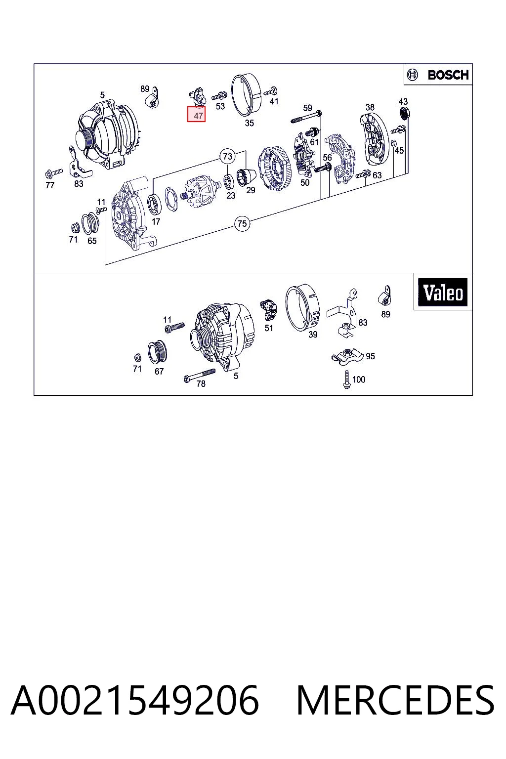 A0021549206 Mercedes