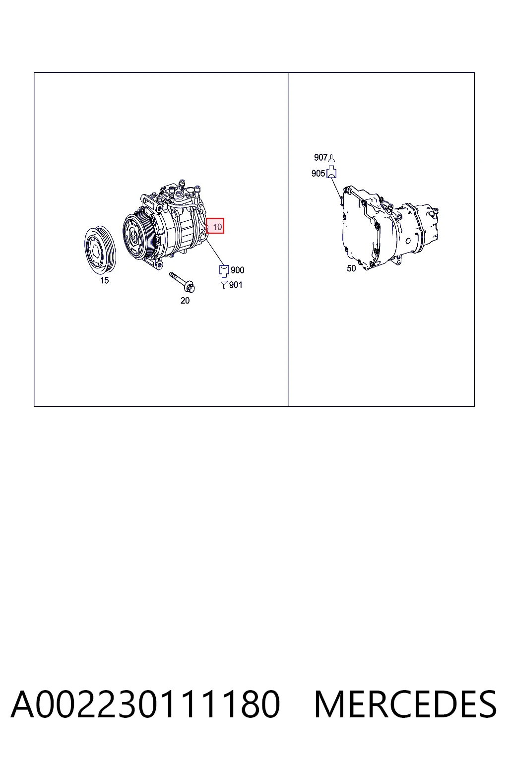 A002230111180 Mercedes