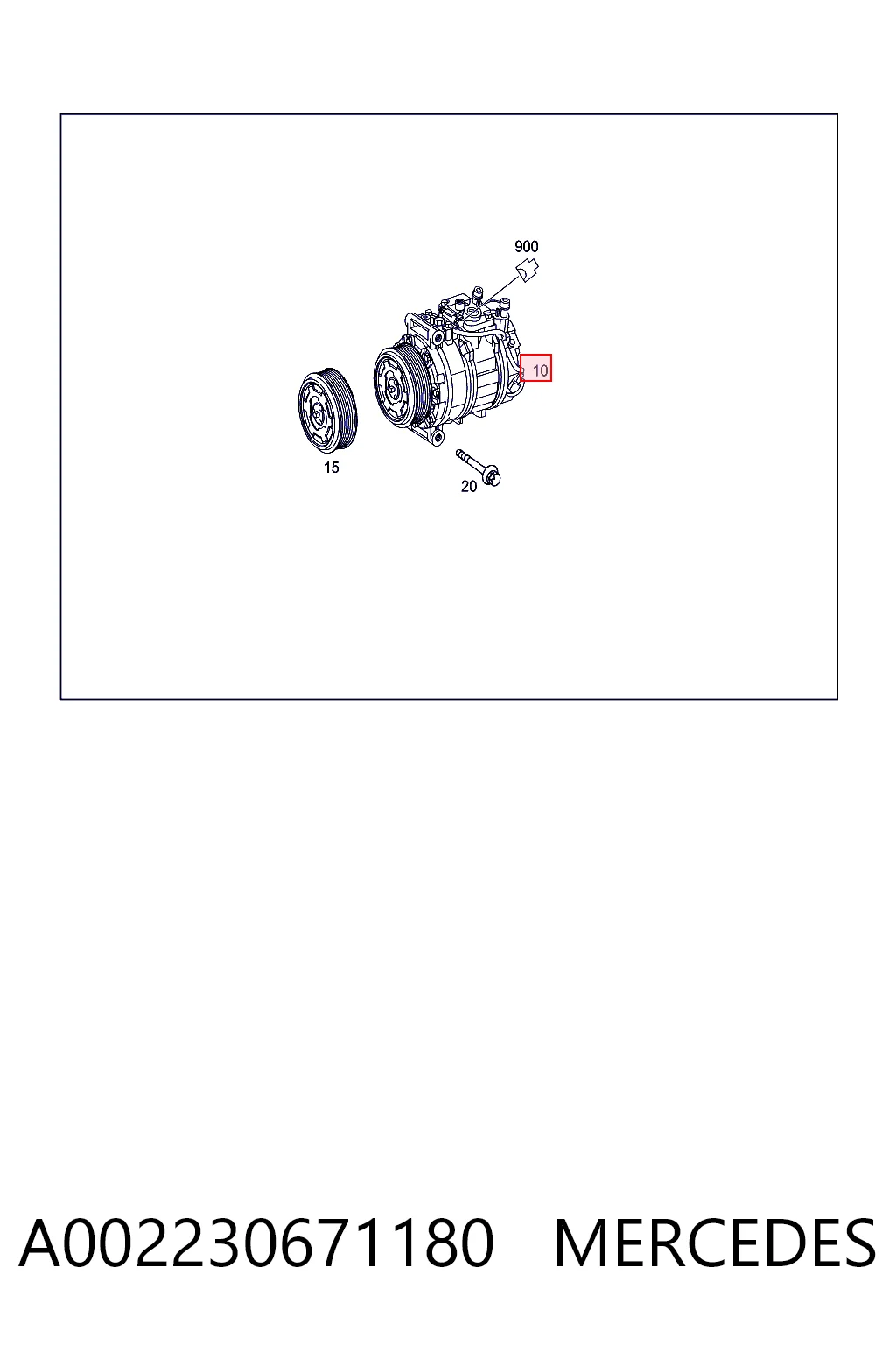 A002230671180 Mercedes